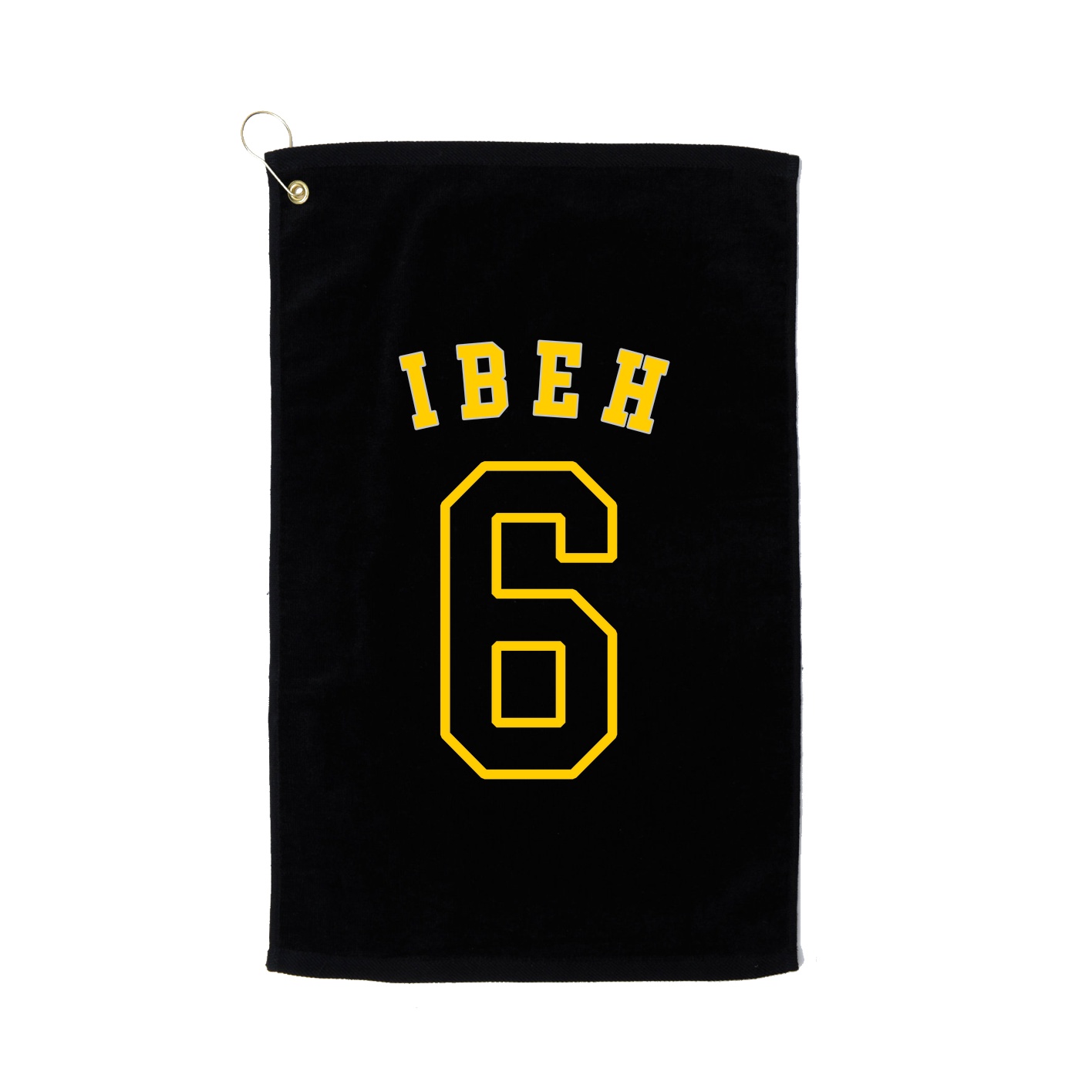 Golf Towel — Shirsey Arch in Black