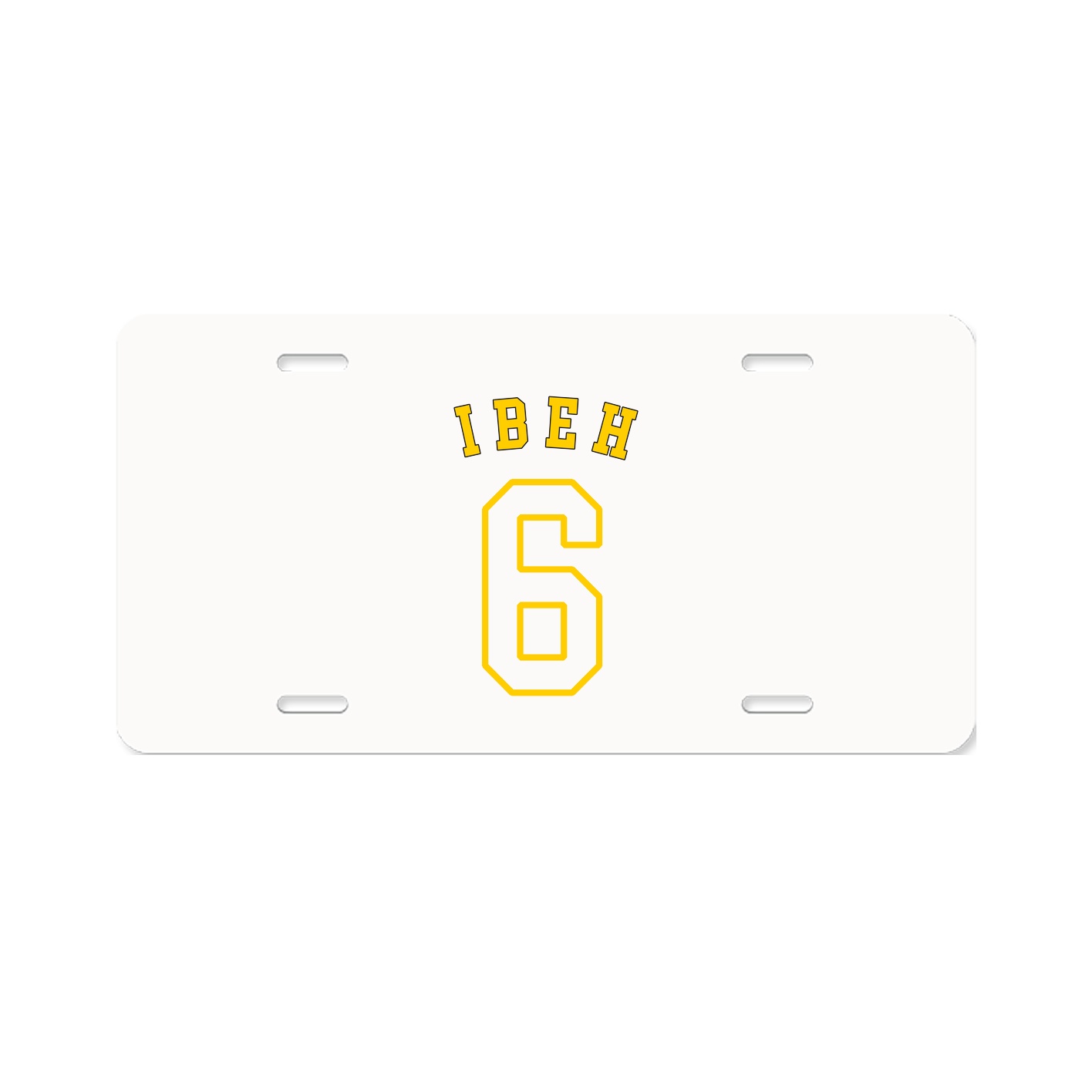 License Plate — Shirsey Arch in Classic