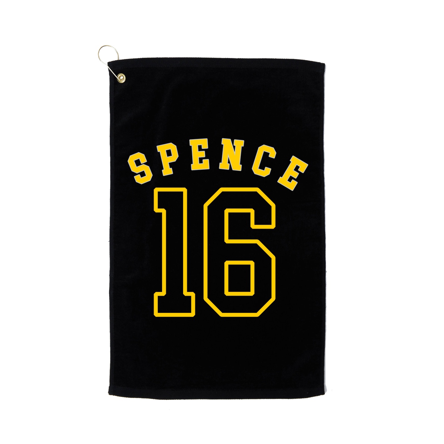 Golf Towel — Shirsey Arch in Black
