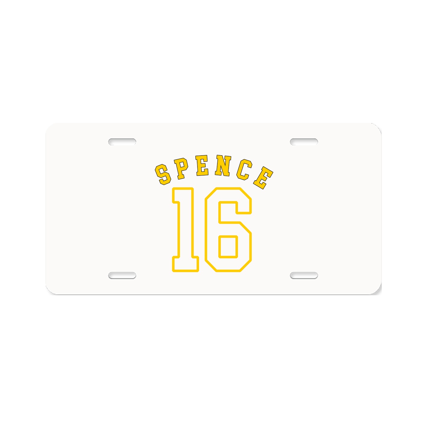 License Plate — Shirsey Arch in Classic
