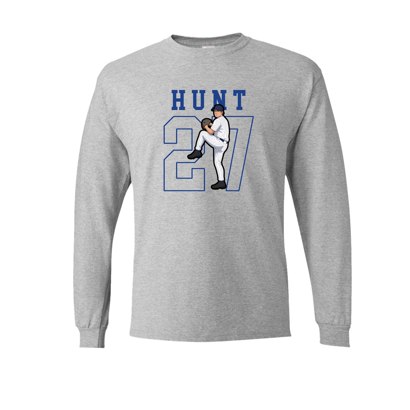 Long Sleeve Tee — Shirsey in Grey