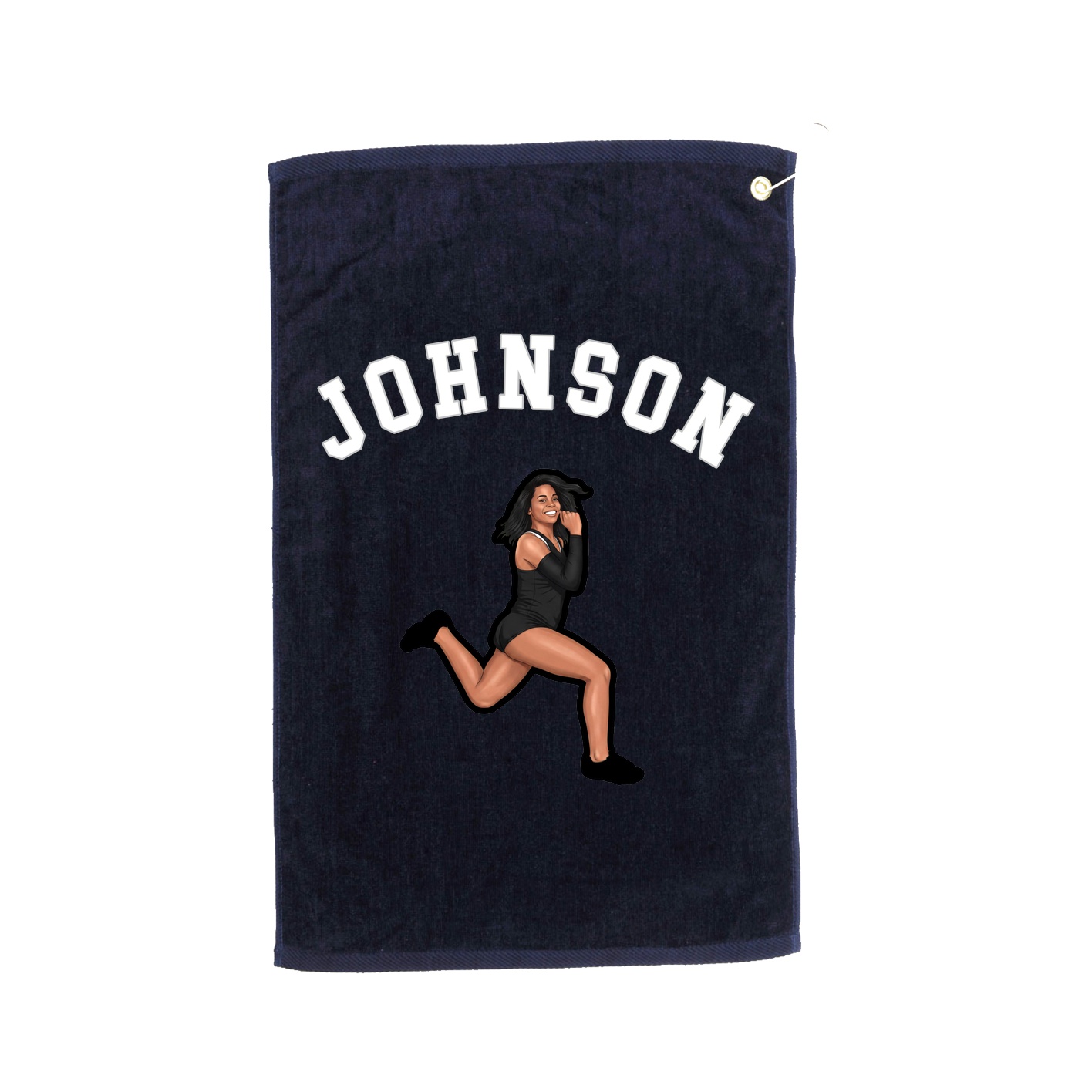 Golf Towel — Shirsey Arch in Navy