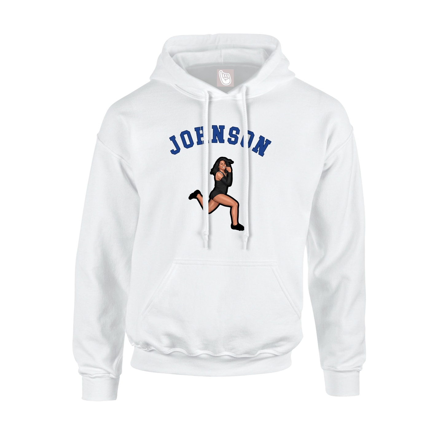 Hoodie — Shirsey Arch in White