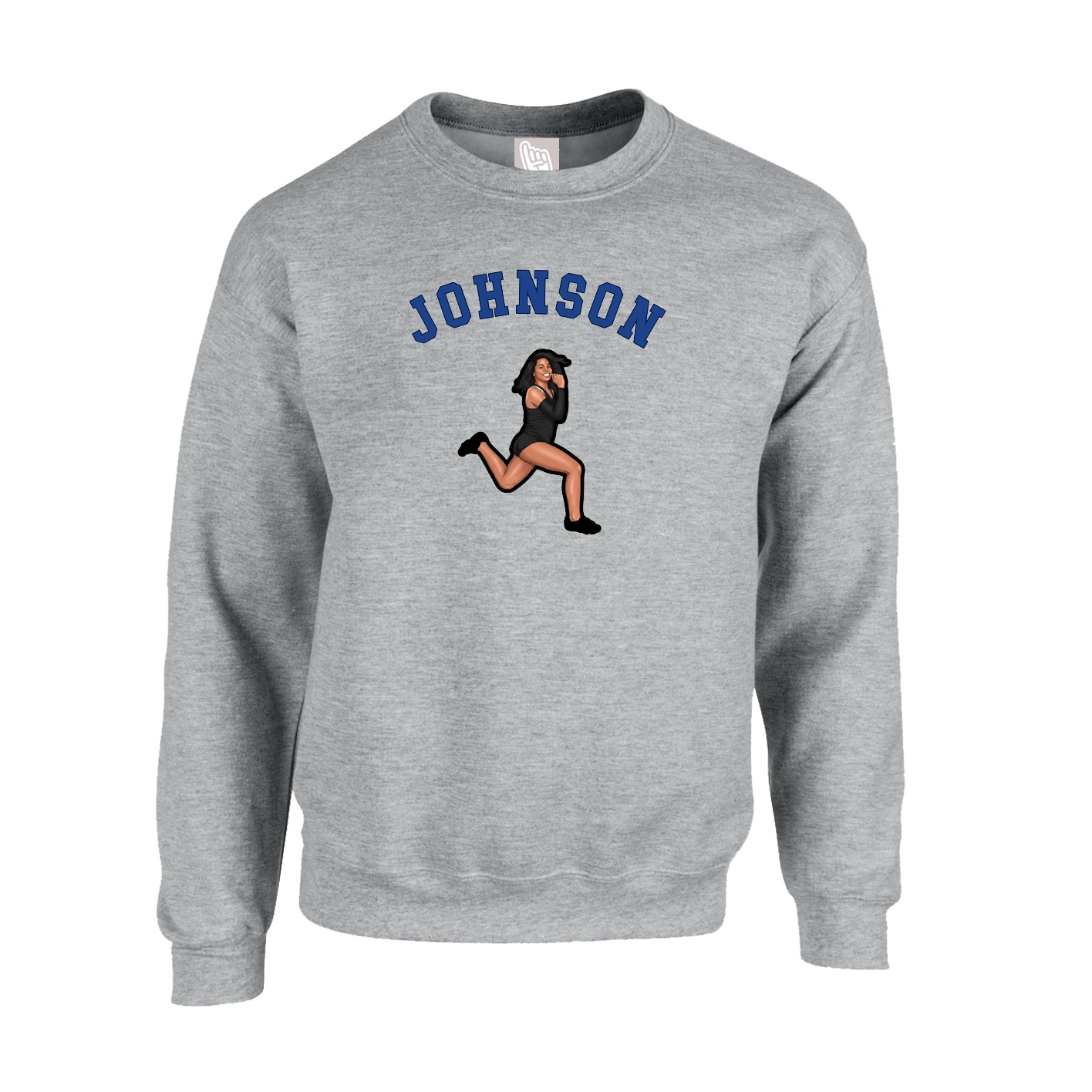 Fleece Crew — Shirsey Arch in Grey