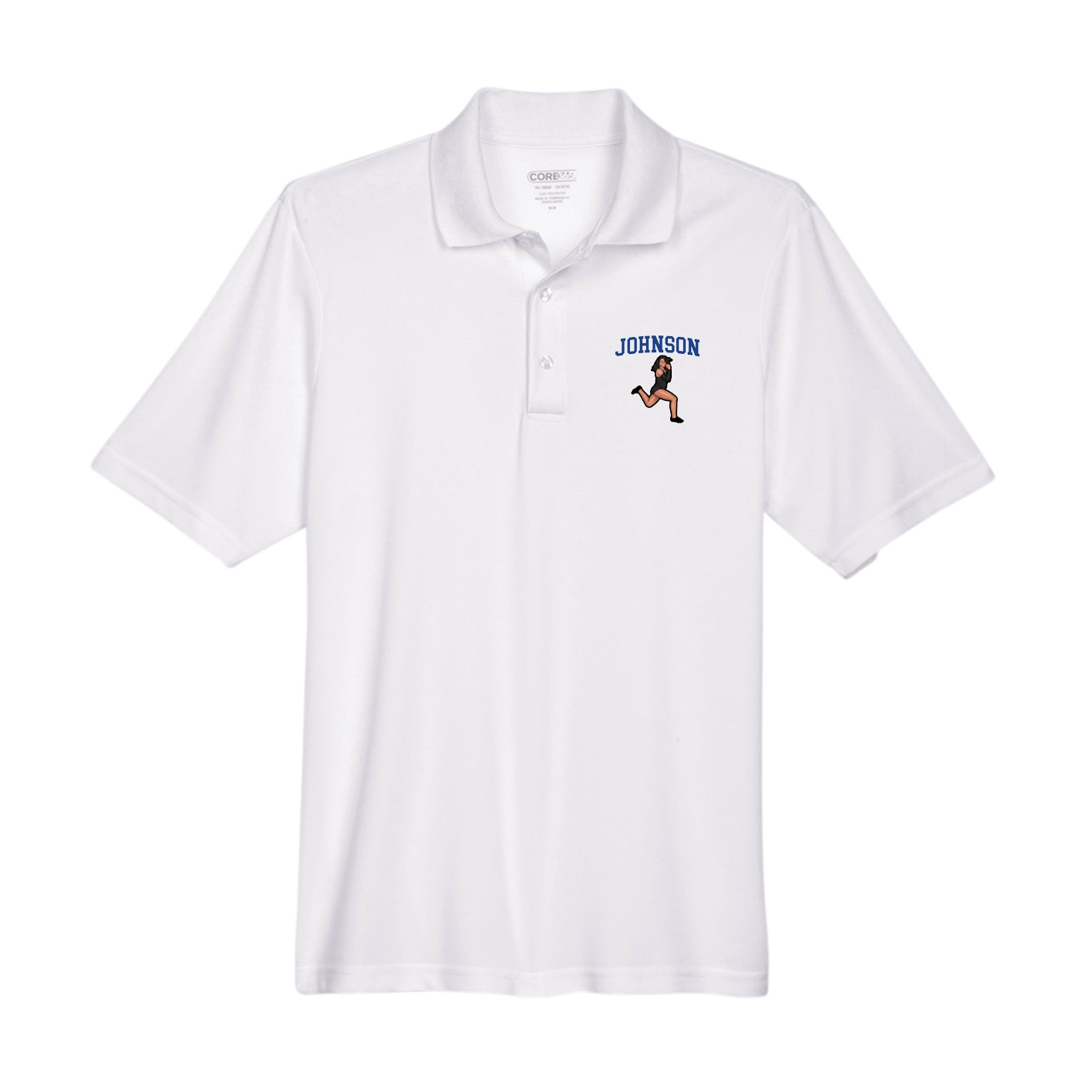 Performance Polo — Shirsey in White