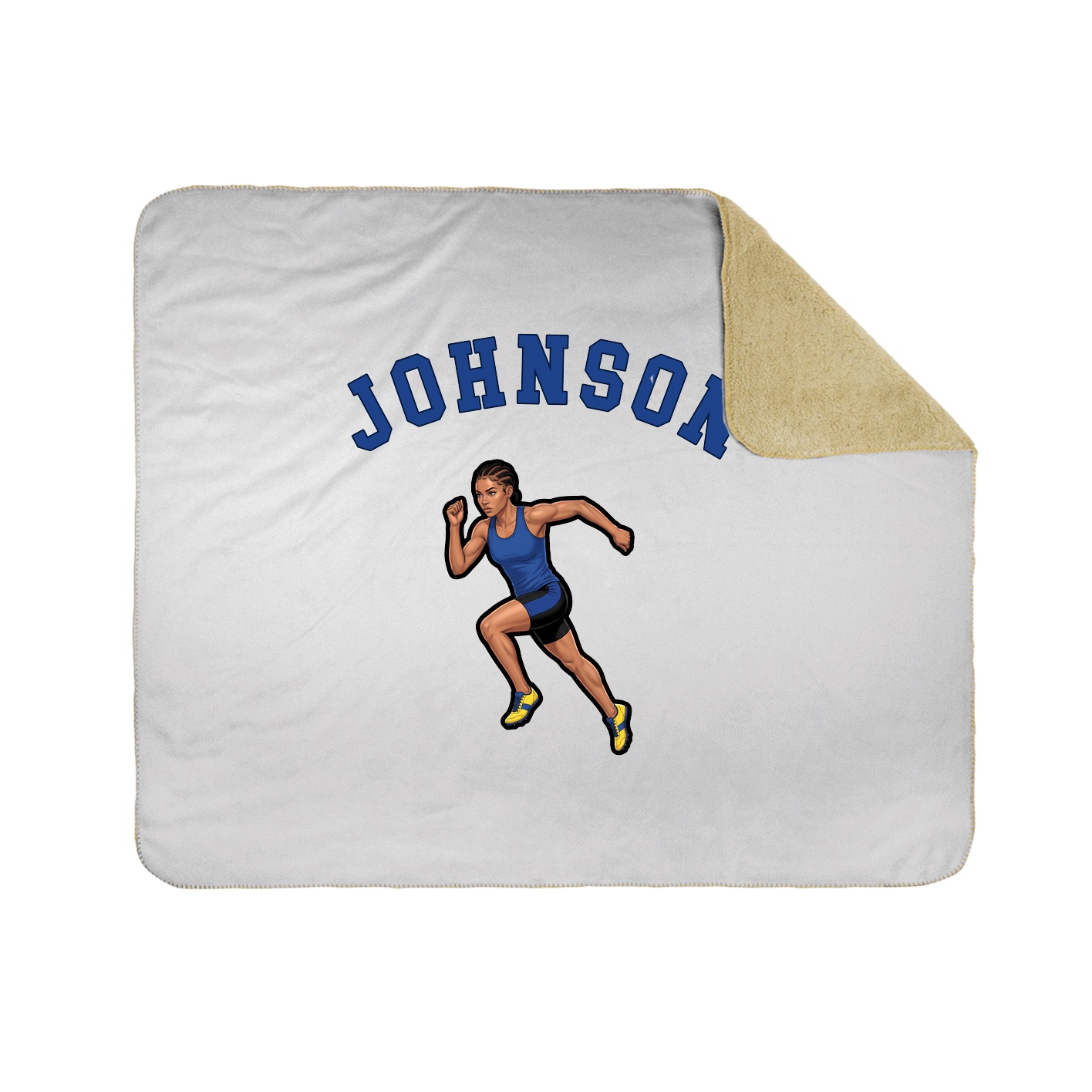 Throw Blanket — Shirsey Arch in White