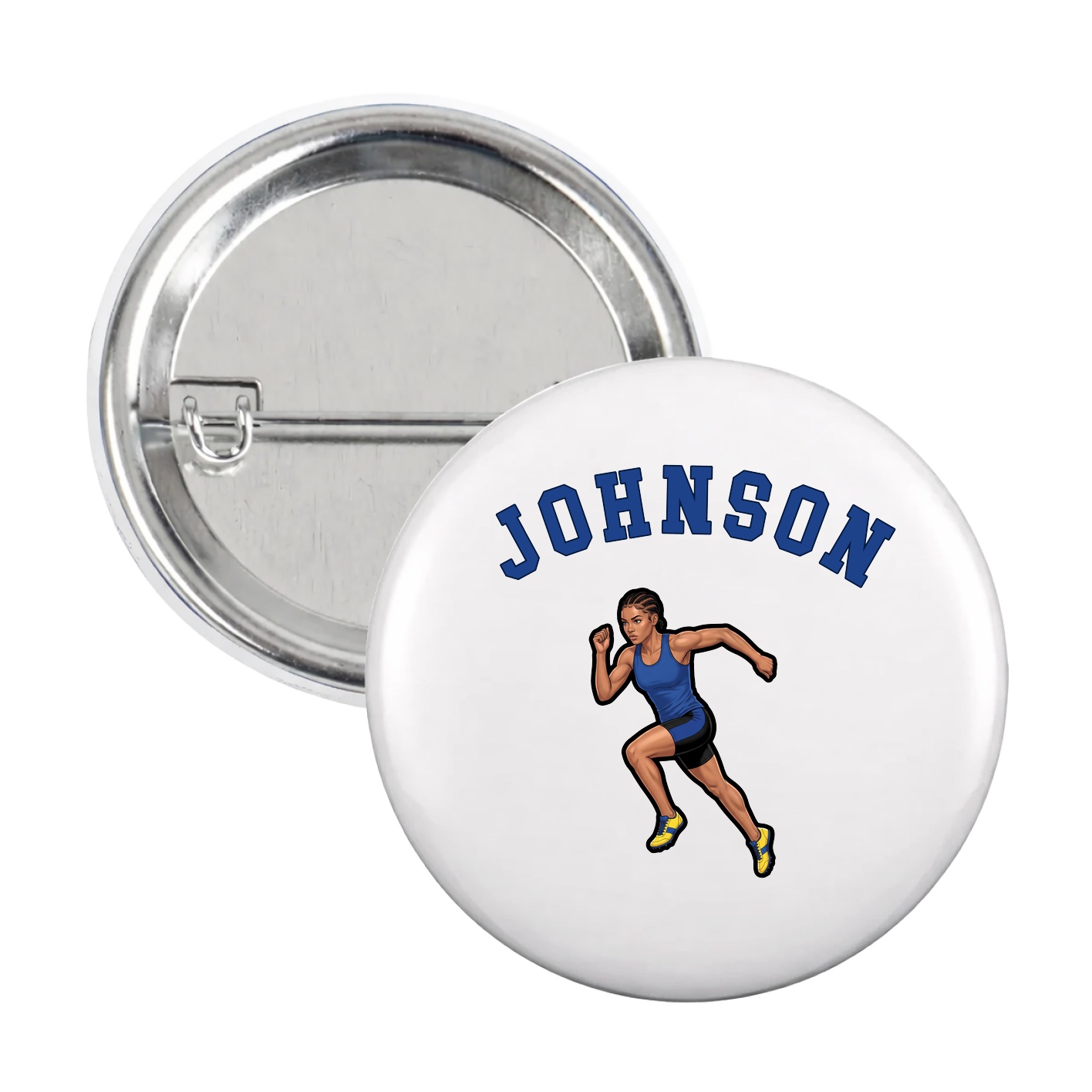 Game Day Button — Shirsey Arch in White