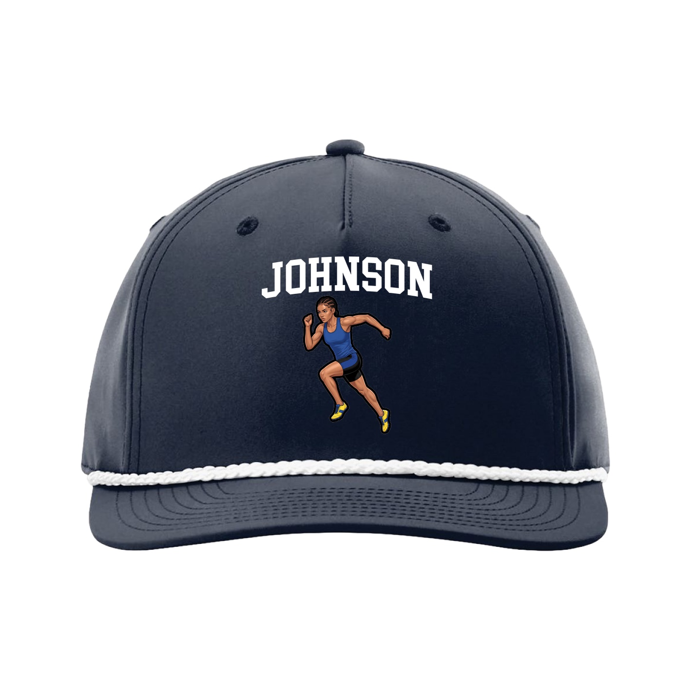 Five-Panel Classic Rope Cap — Shirsey in Navy