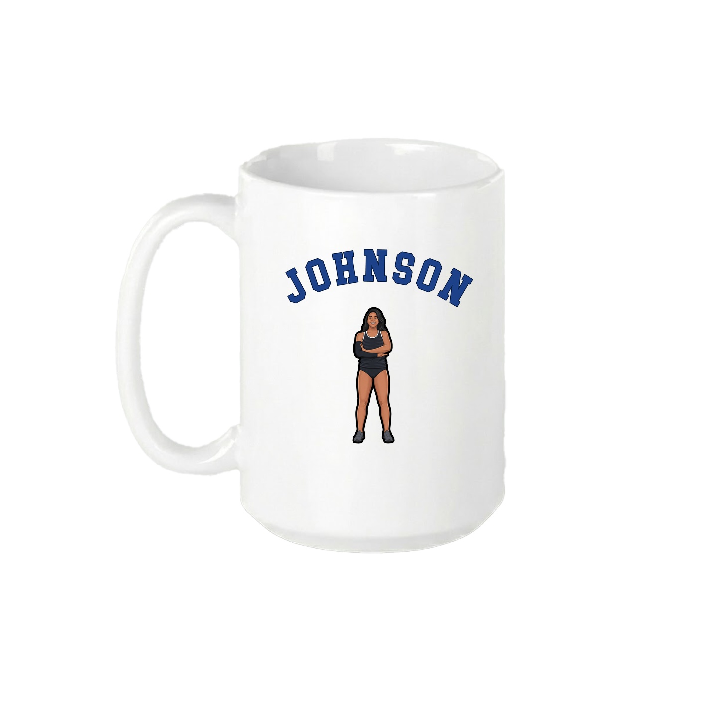 15oz Coffee Mug — Shirsey Arch in White