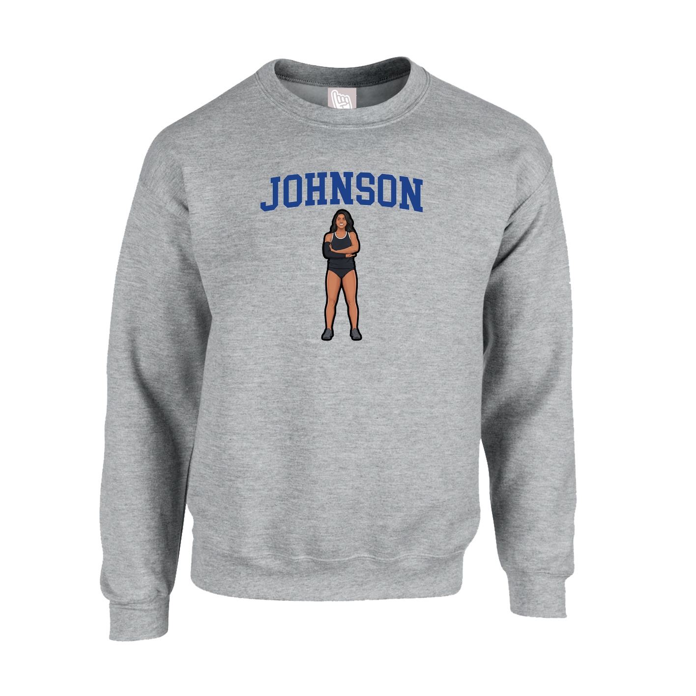 Fleece Crew — Shirsey in Grey