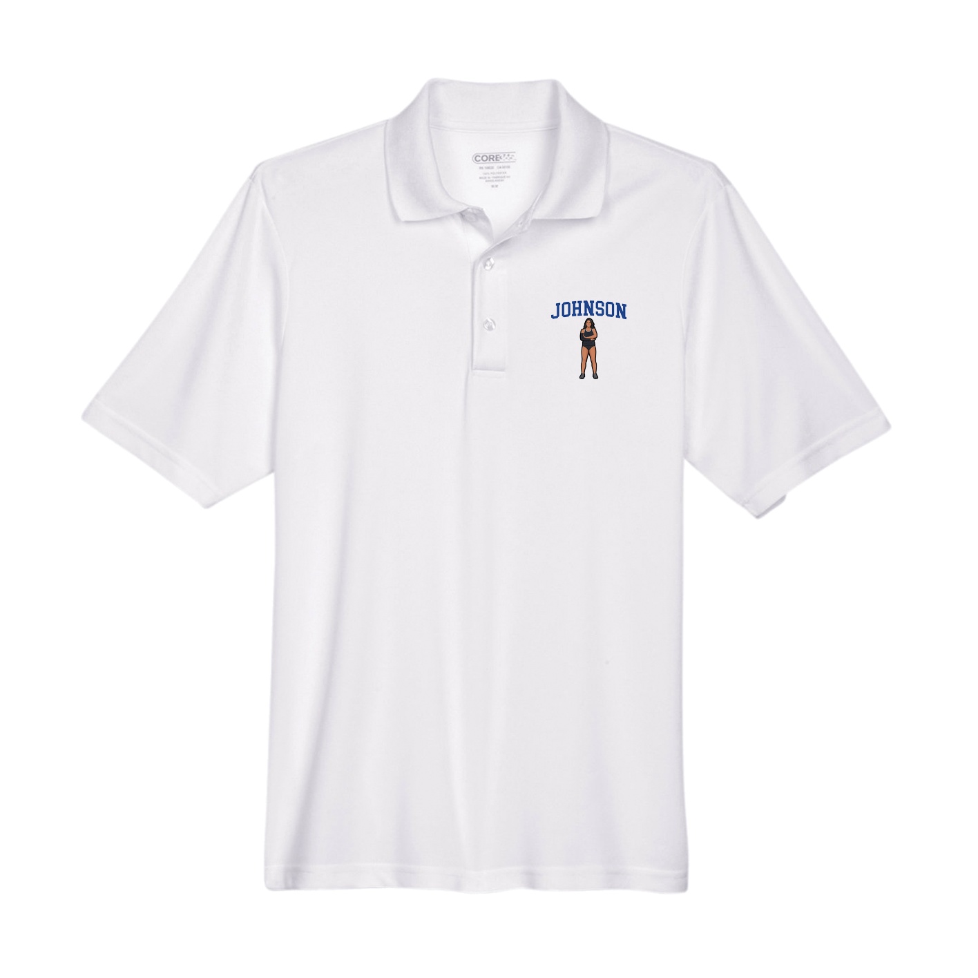 Performance Polo — Shirsey in White