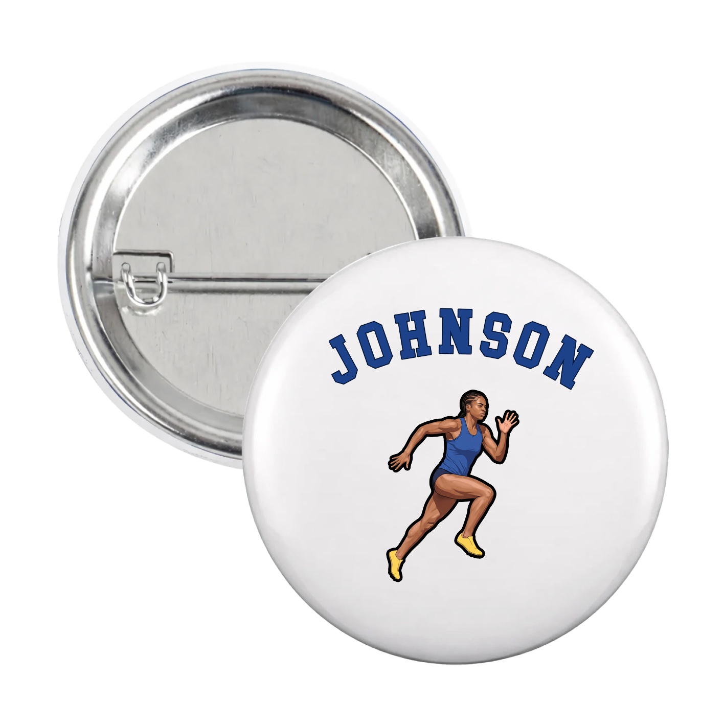 Game Day Button — Shirsey Arch in White