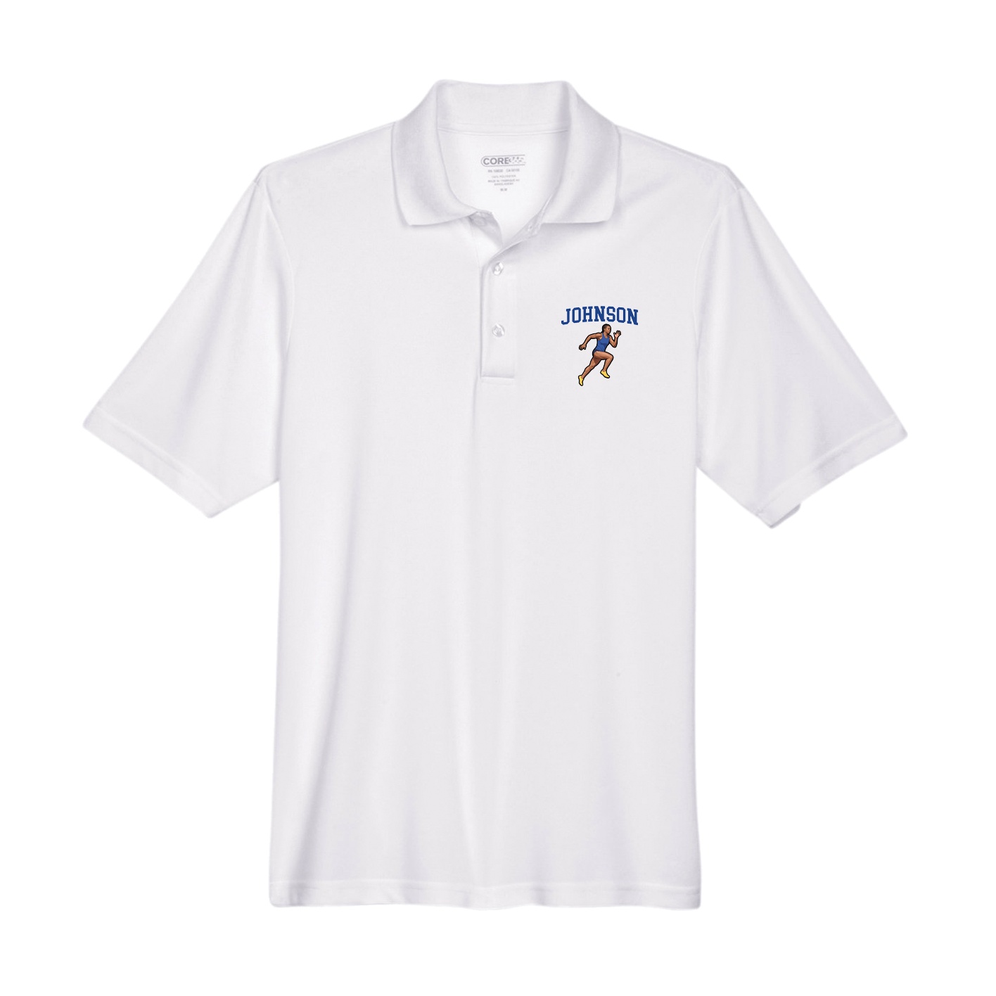 Performance Polo — Shirsey in White