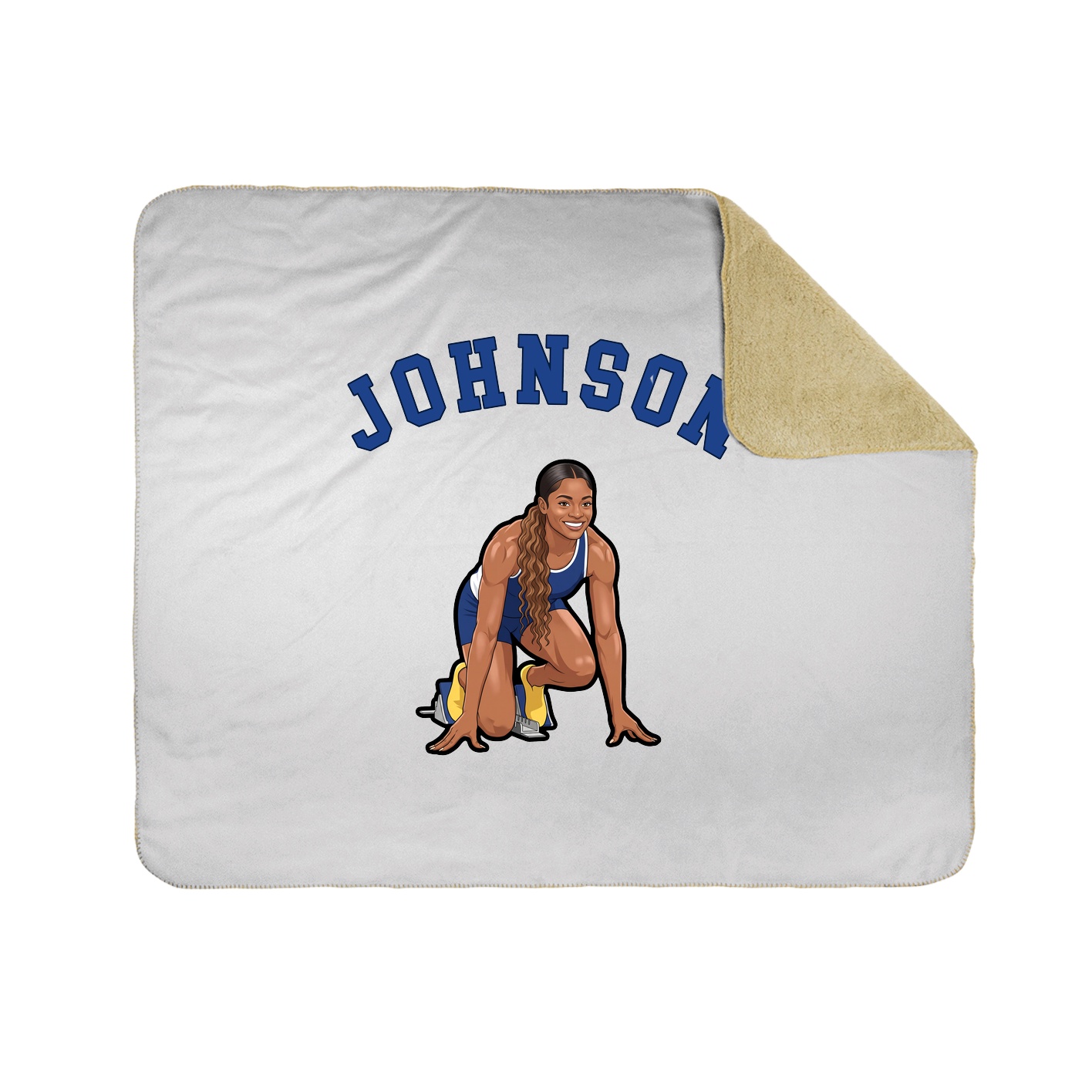 Throw Blanket — Shirsey Arch in White