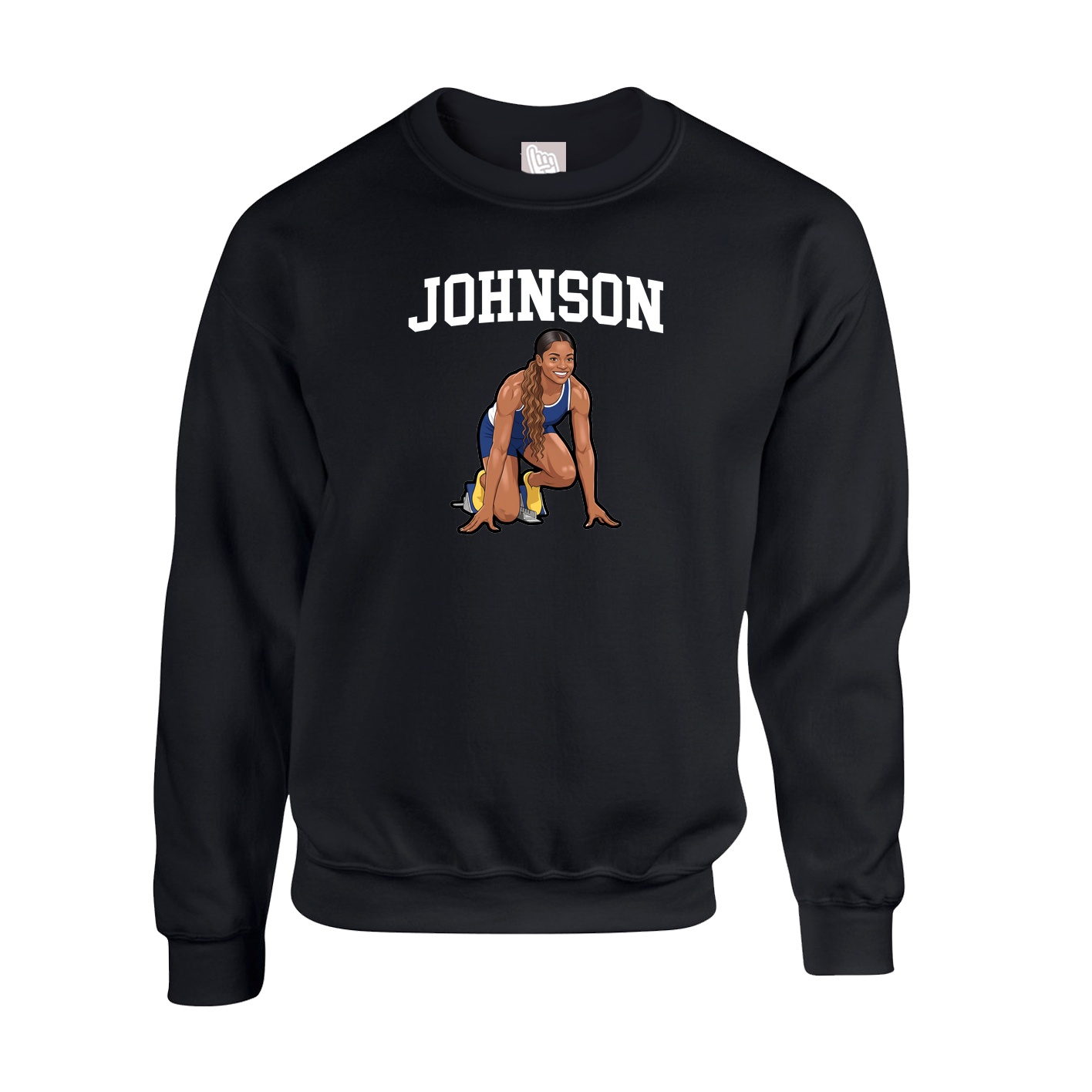 Fleece Crew — Shirsey in Black
