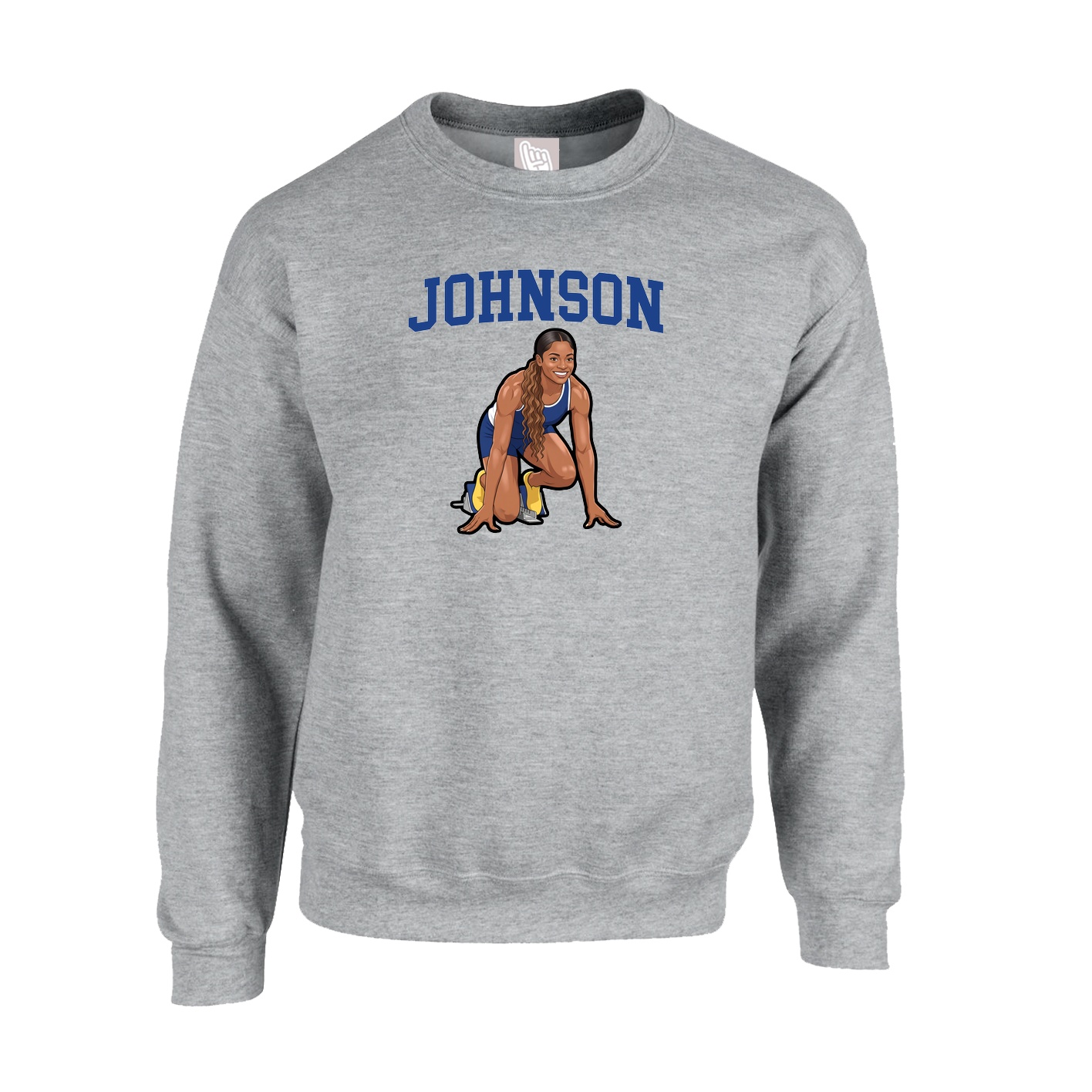 Fleece Crew — Shirsey in Grey