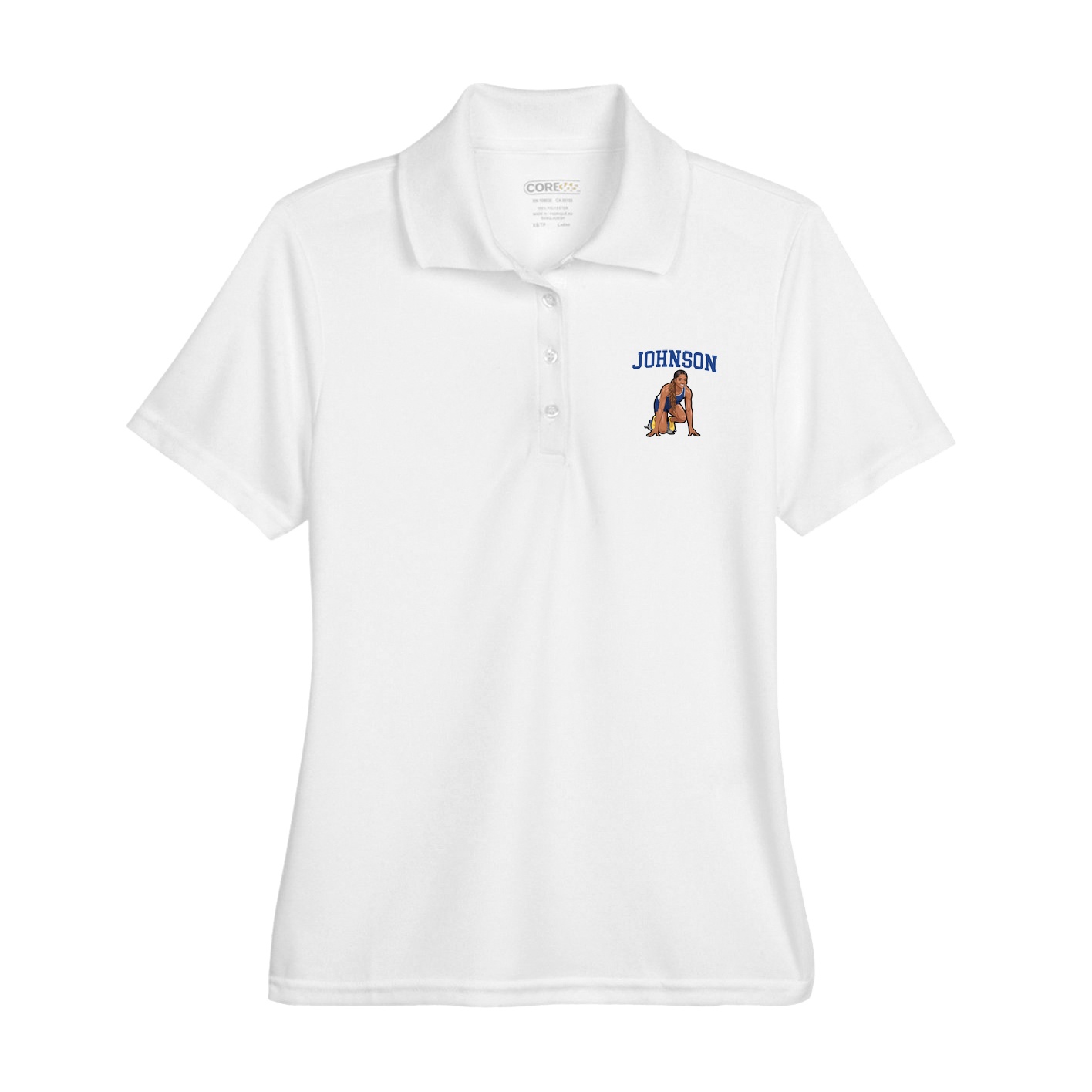 Womens Performance Polo — Shirsey in White