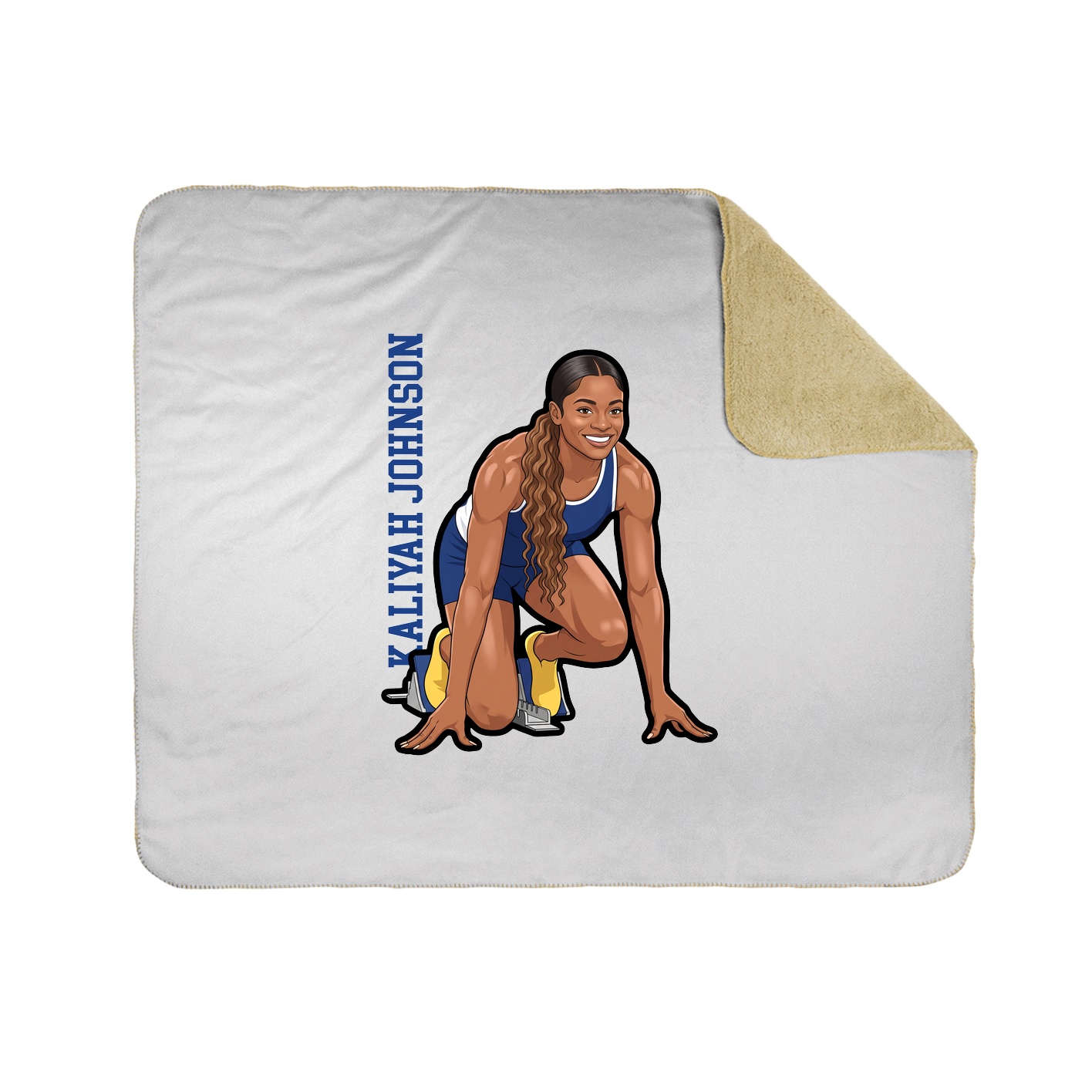 50x60 Sherpa Lined Throw Blanket