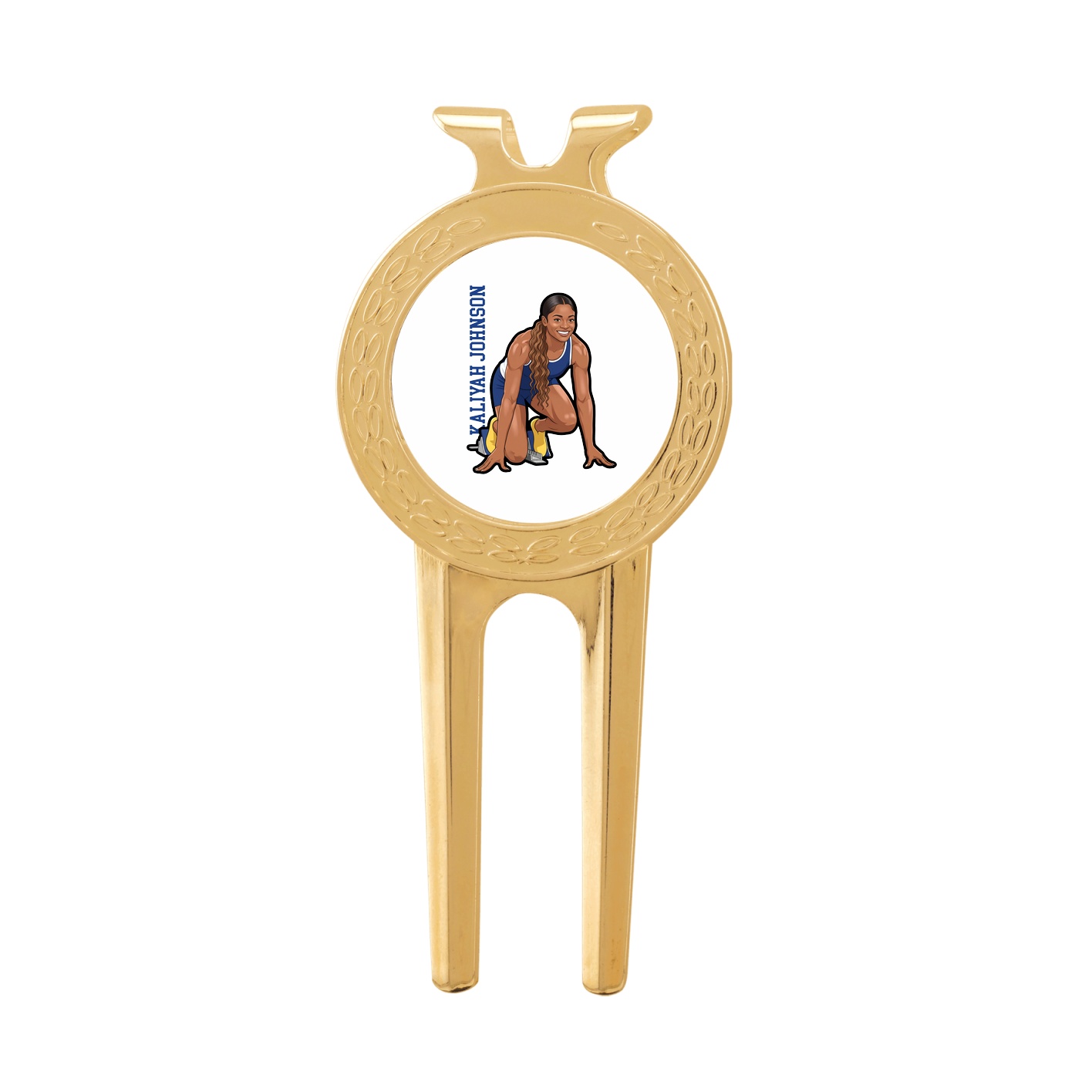 Divot Tool with Ball Marker — Name Vertical in Classic
