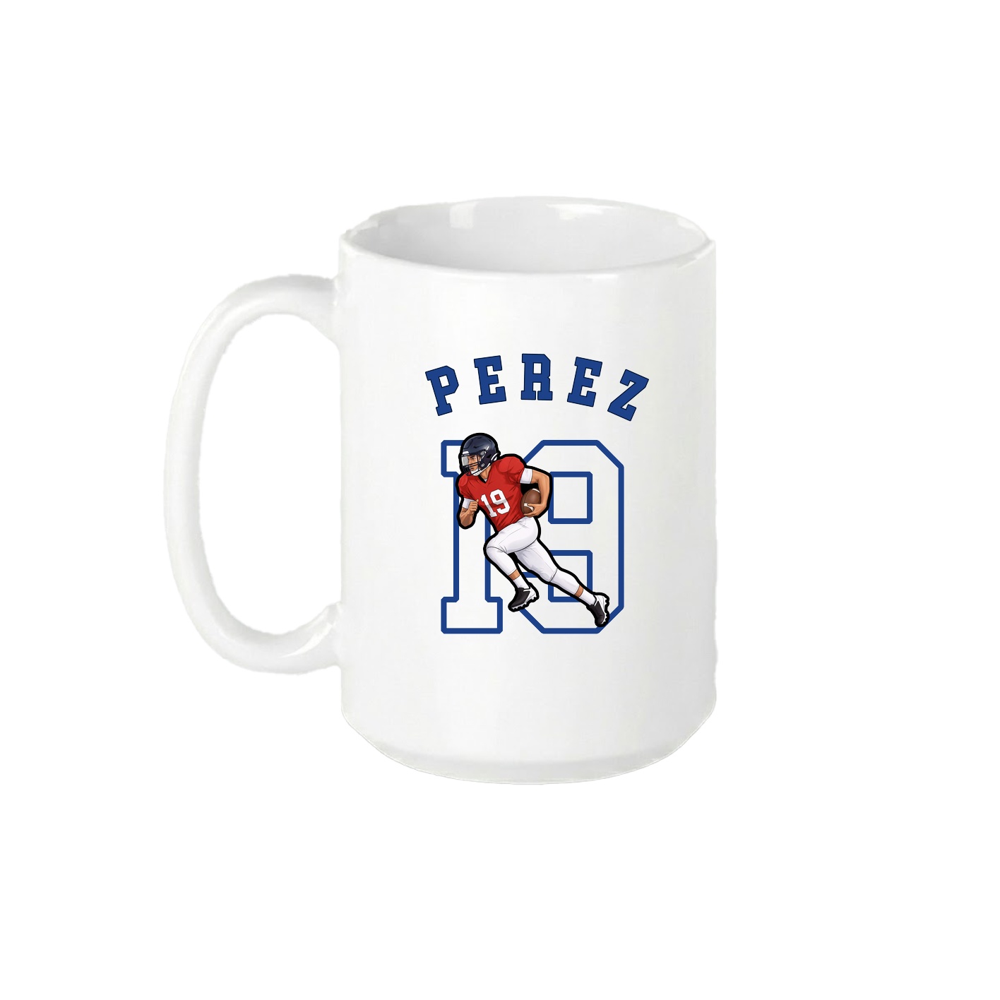 15oz Coffee Mug — Shirsey Arch in White