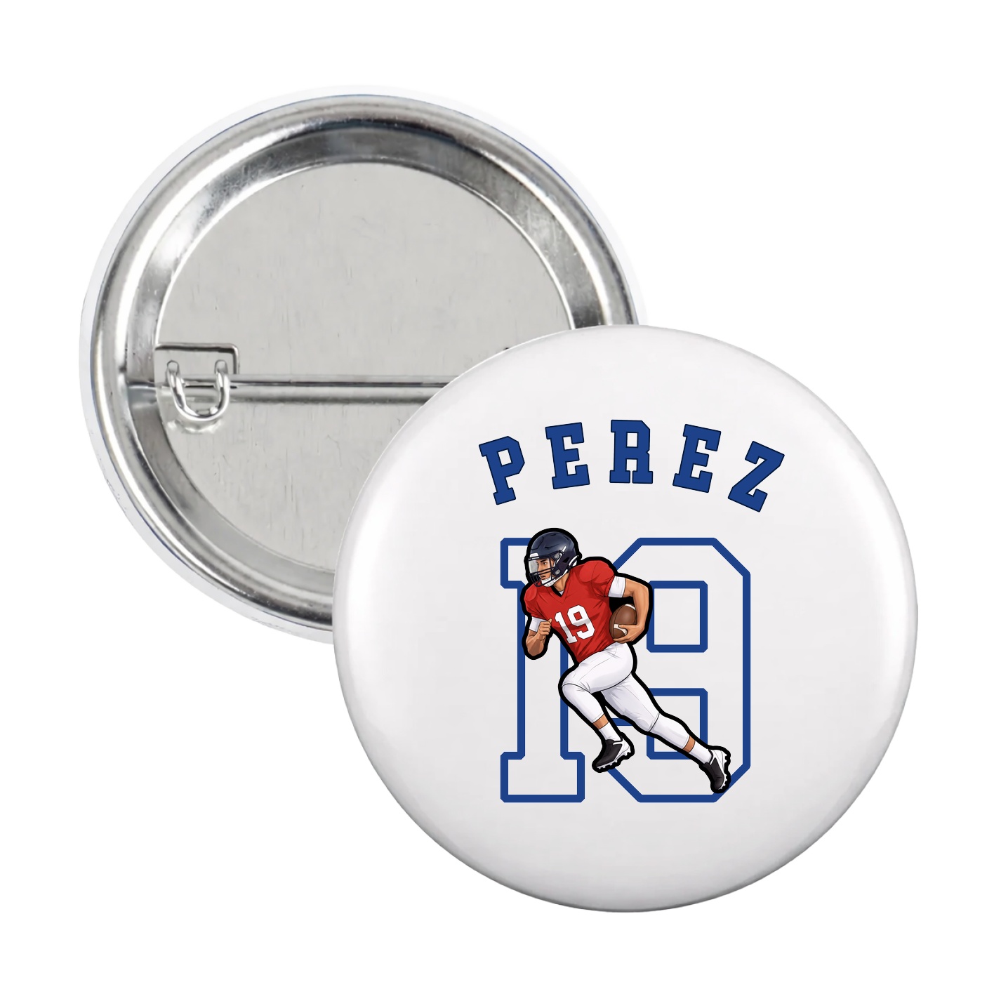Game Day Button — Shirsey Arch in White