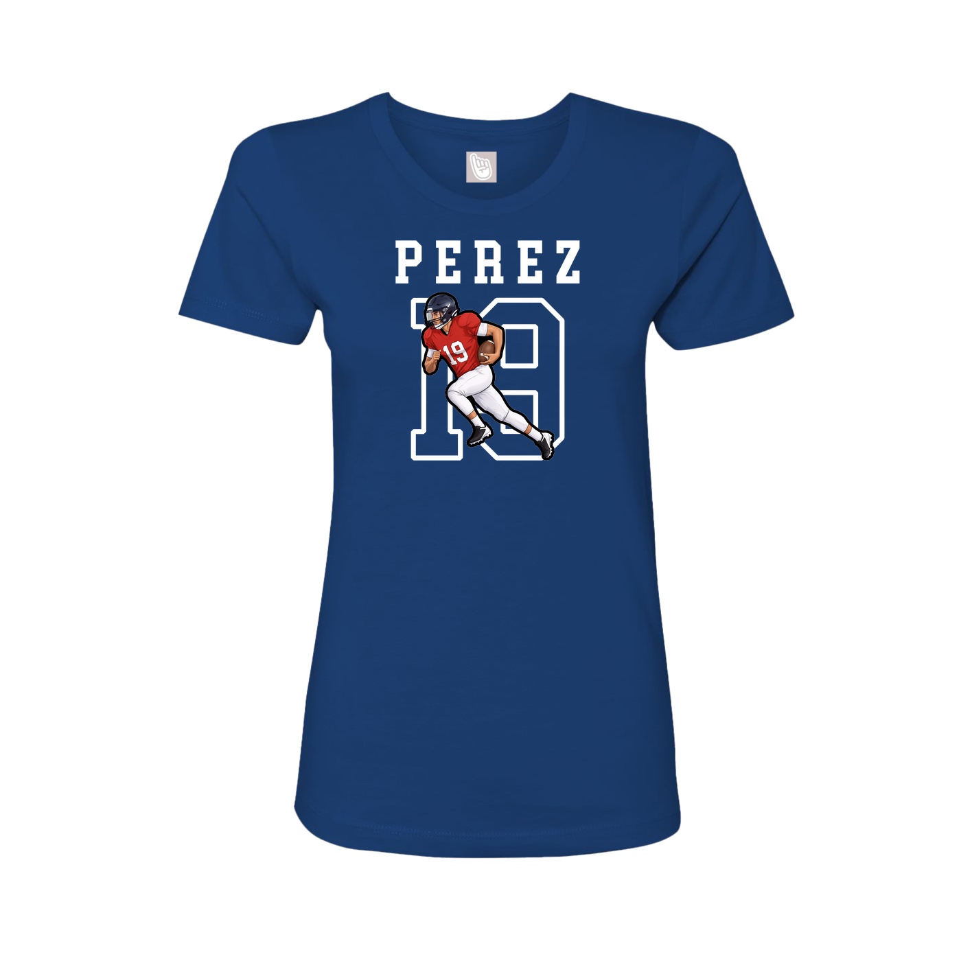 Fitted Women's Tee — Shirsey in Royal