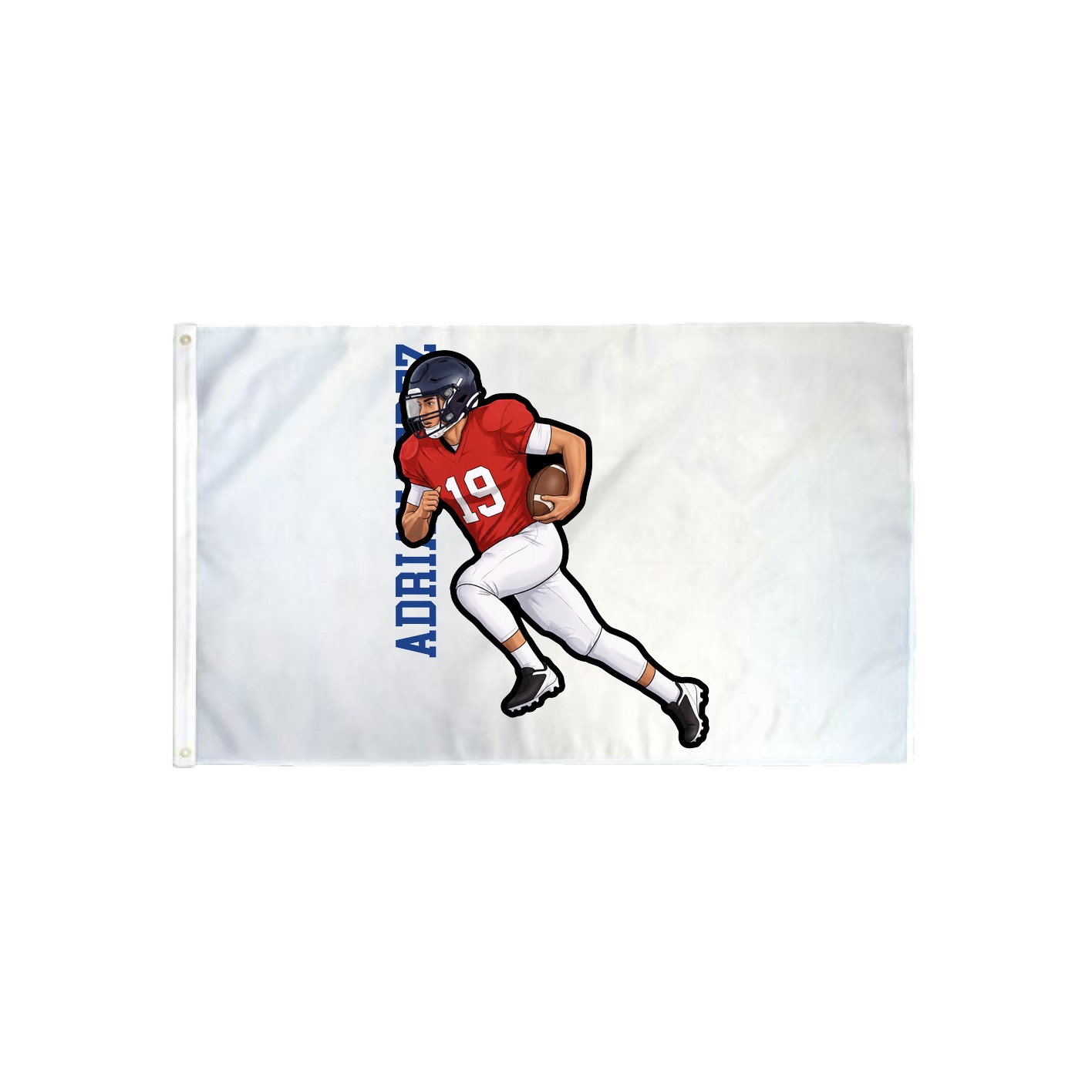 3x5 Flag — Name Vertical in Classic