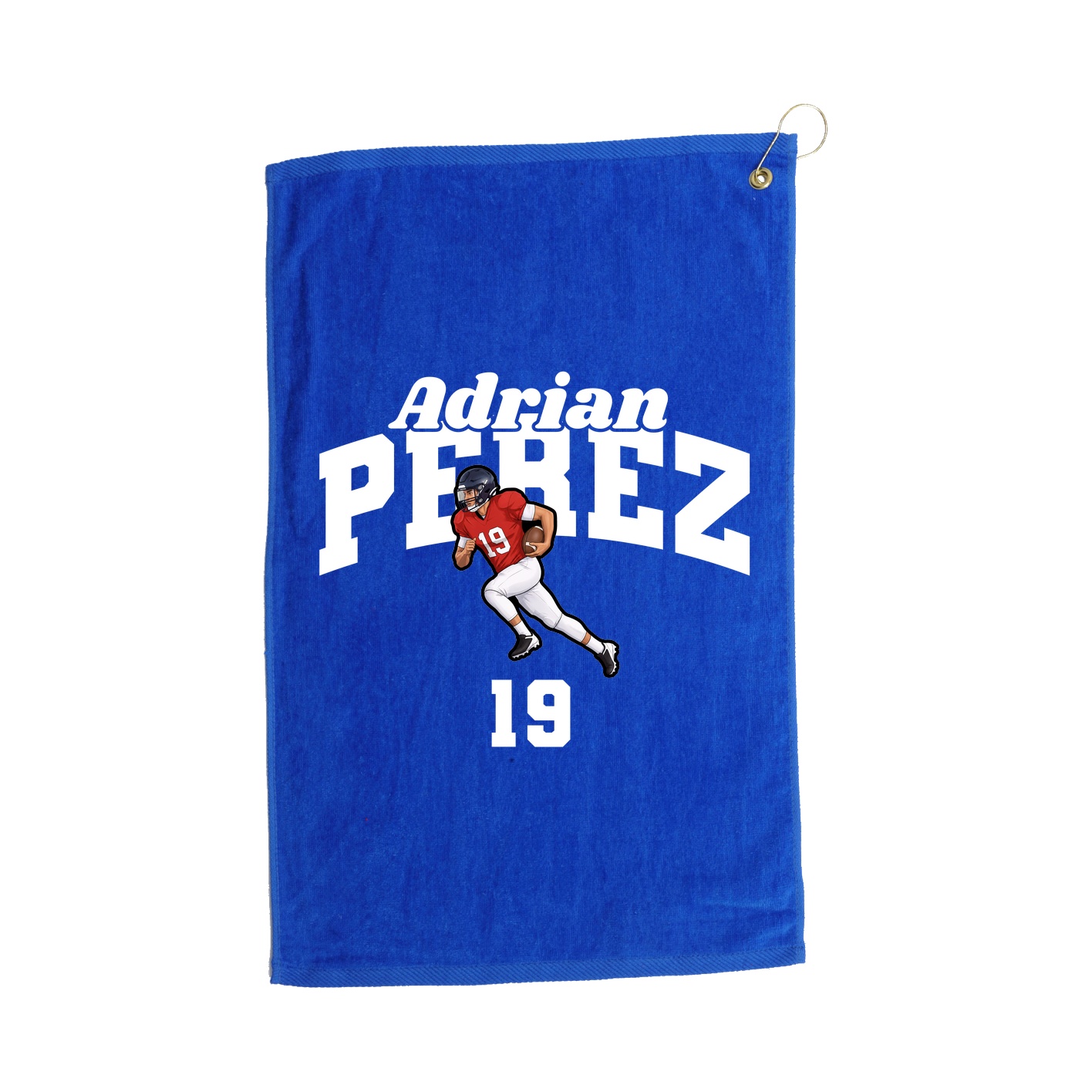 Golf Towel — Signature Arch in Royal