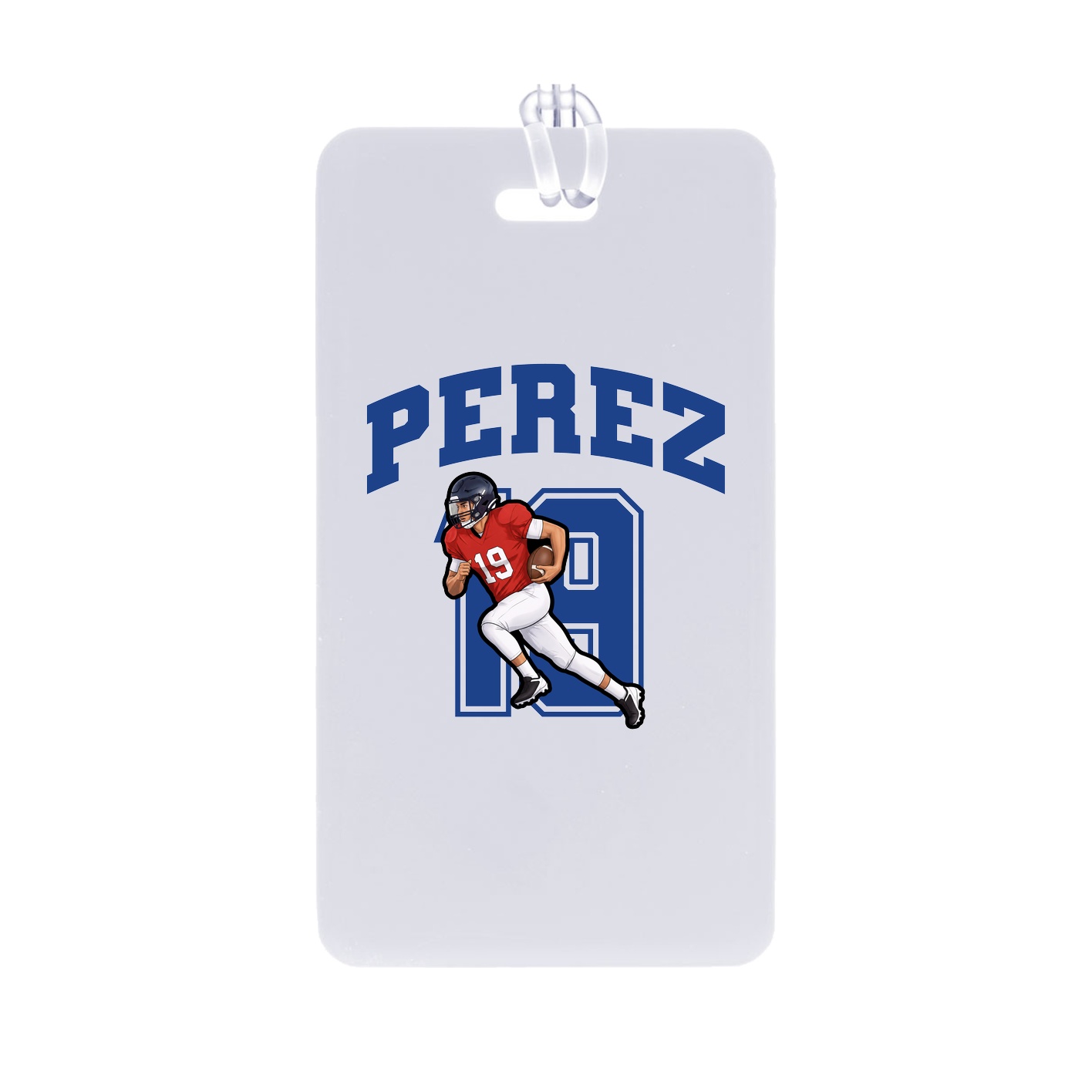 Bag Tag — Number in Classic