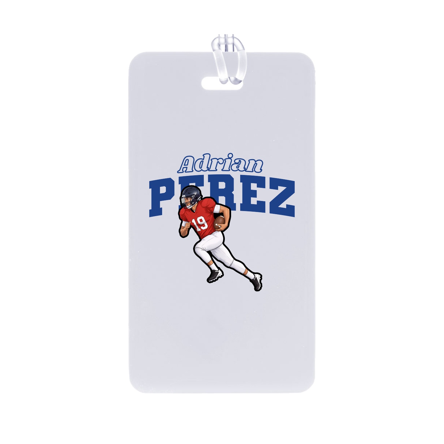 Bag Tag — Name Arch in Classic