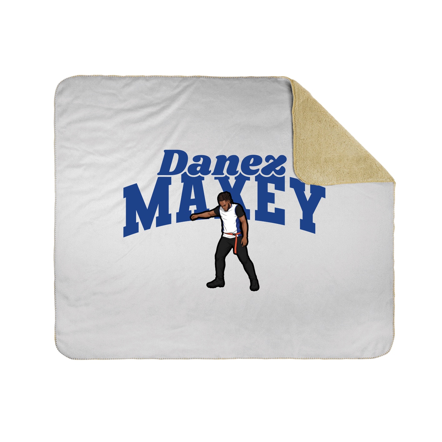 Throw Blanket — Signature Arch in White