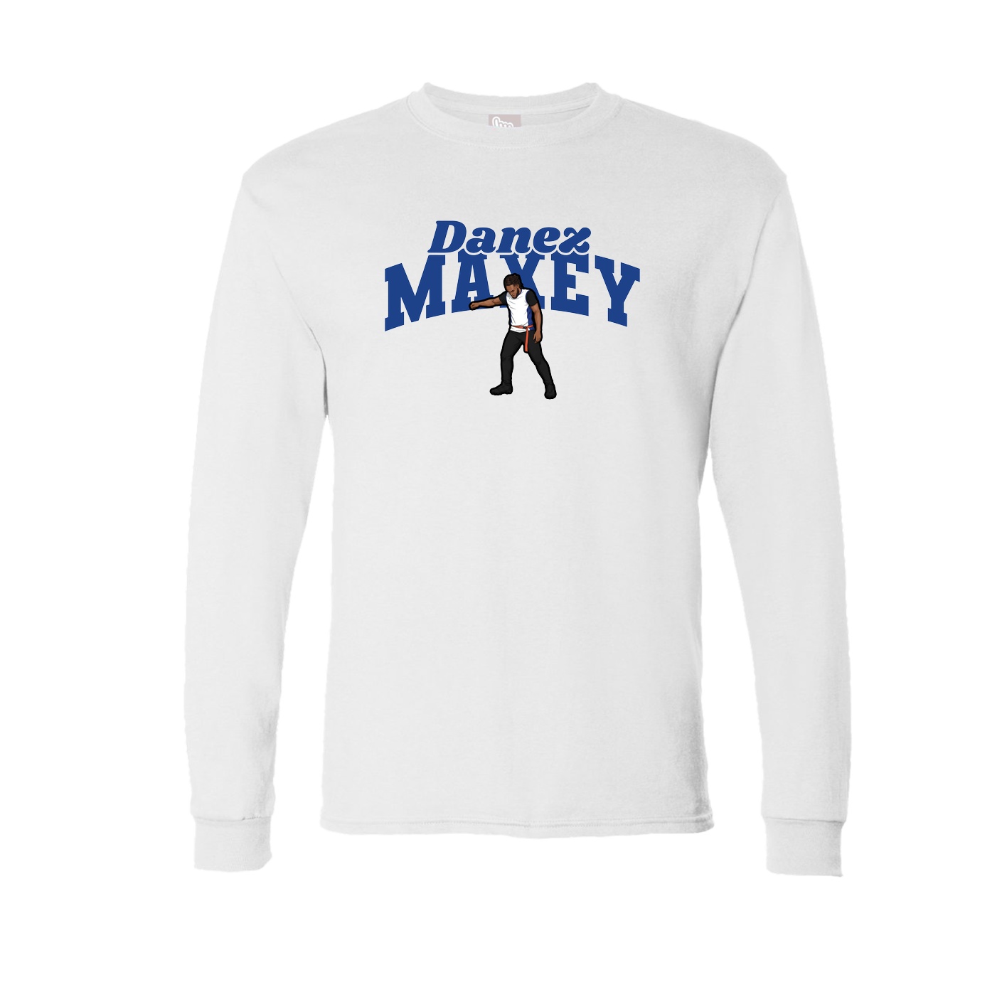 Long Sleeve Tee — Signature Arch in White