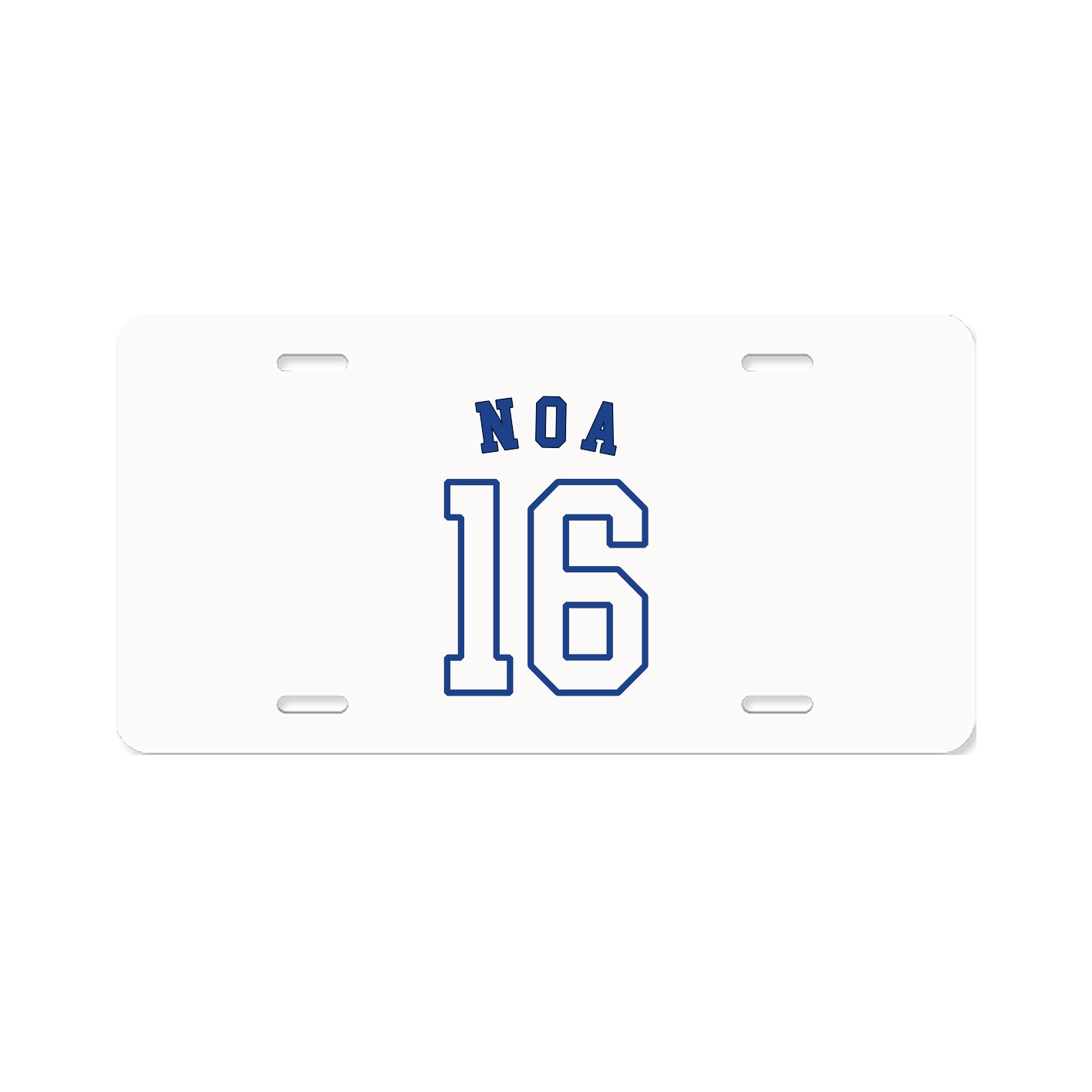 License Plate — Shirsey Arch in Classic