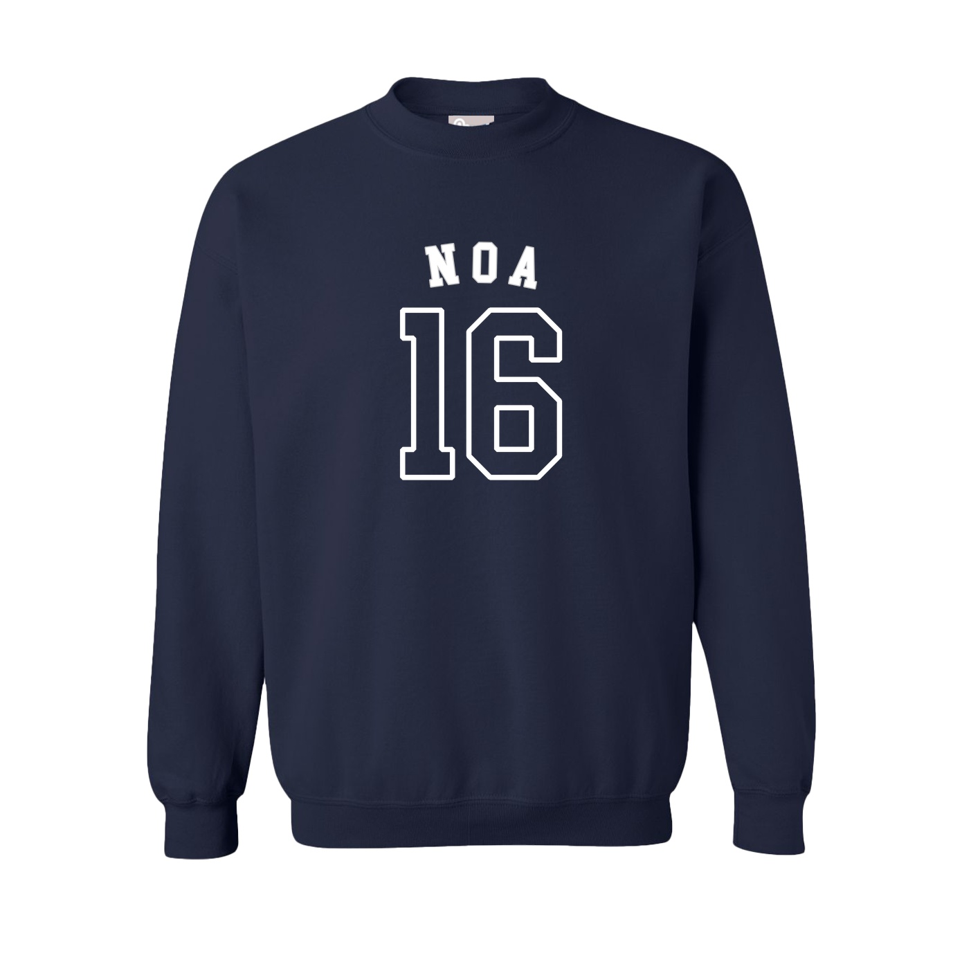 Fleece Crew — Shirsey Arch in Navy