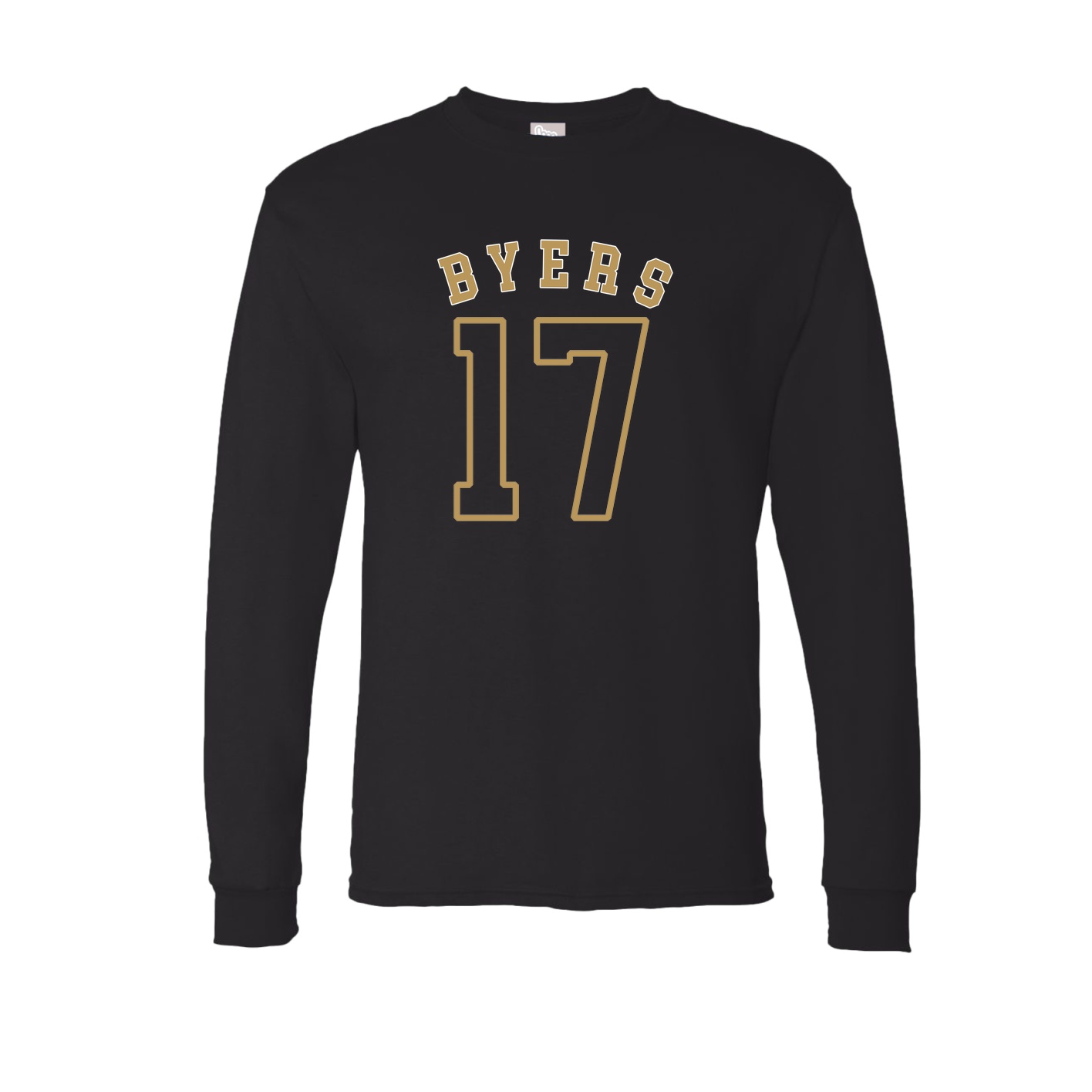 Long Sleeve Tee — Shirsey Arch in Black