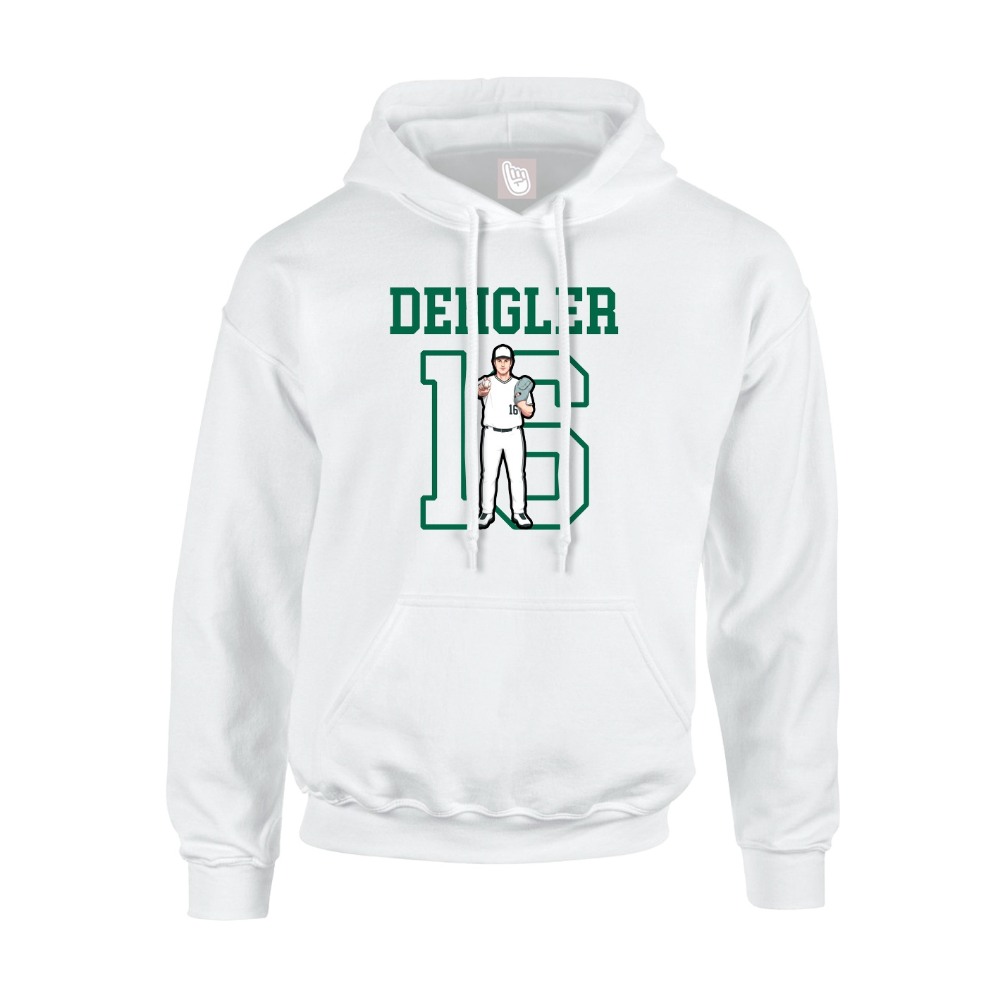 Youth Hoodie — Shirsey in White