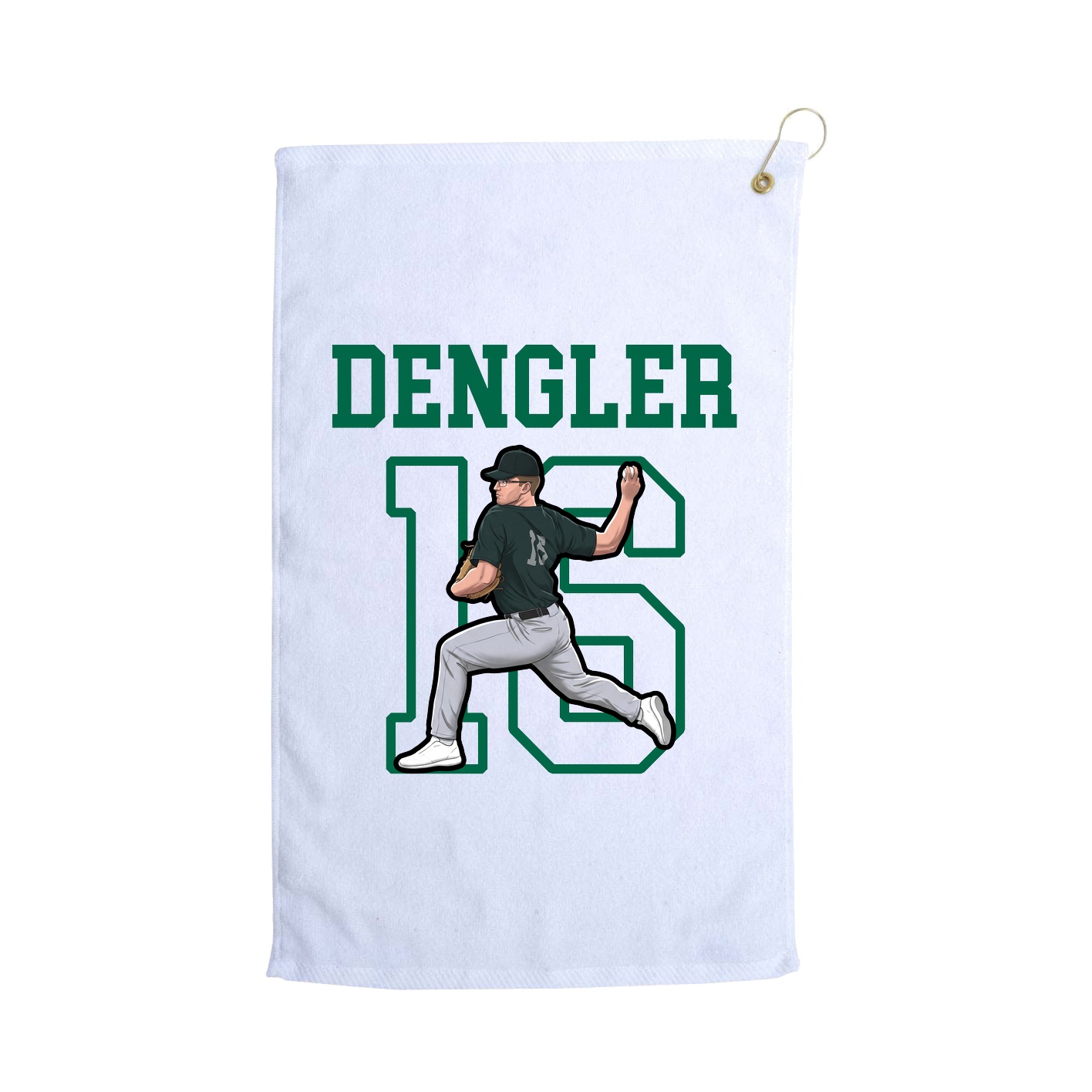 Golf Towel — Shirsey in White