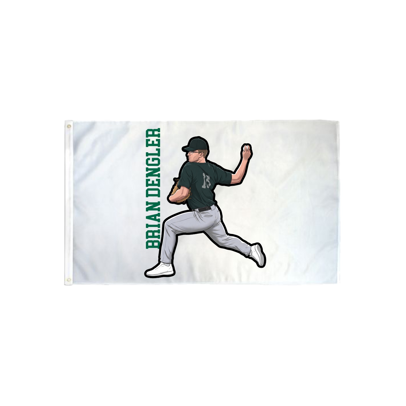 3x5 Flag — Name Vertical in Classic