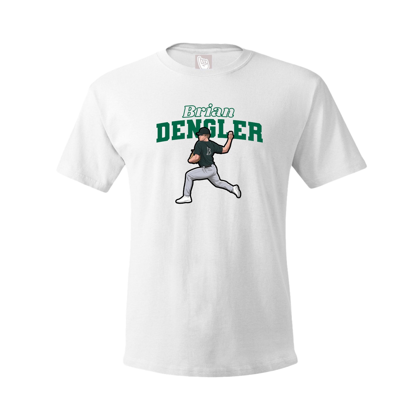 Tee — Name Arch in White