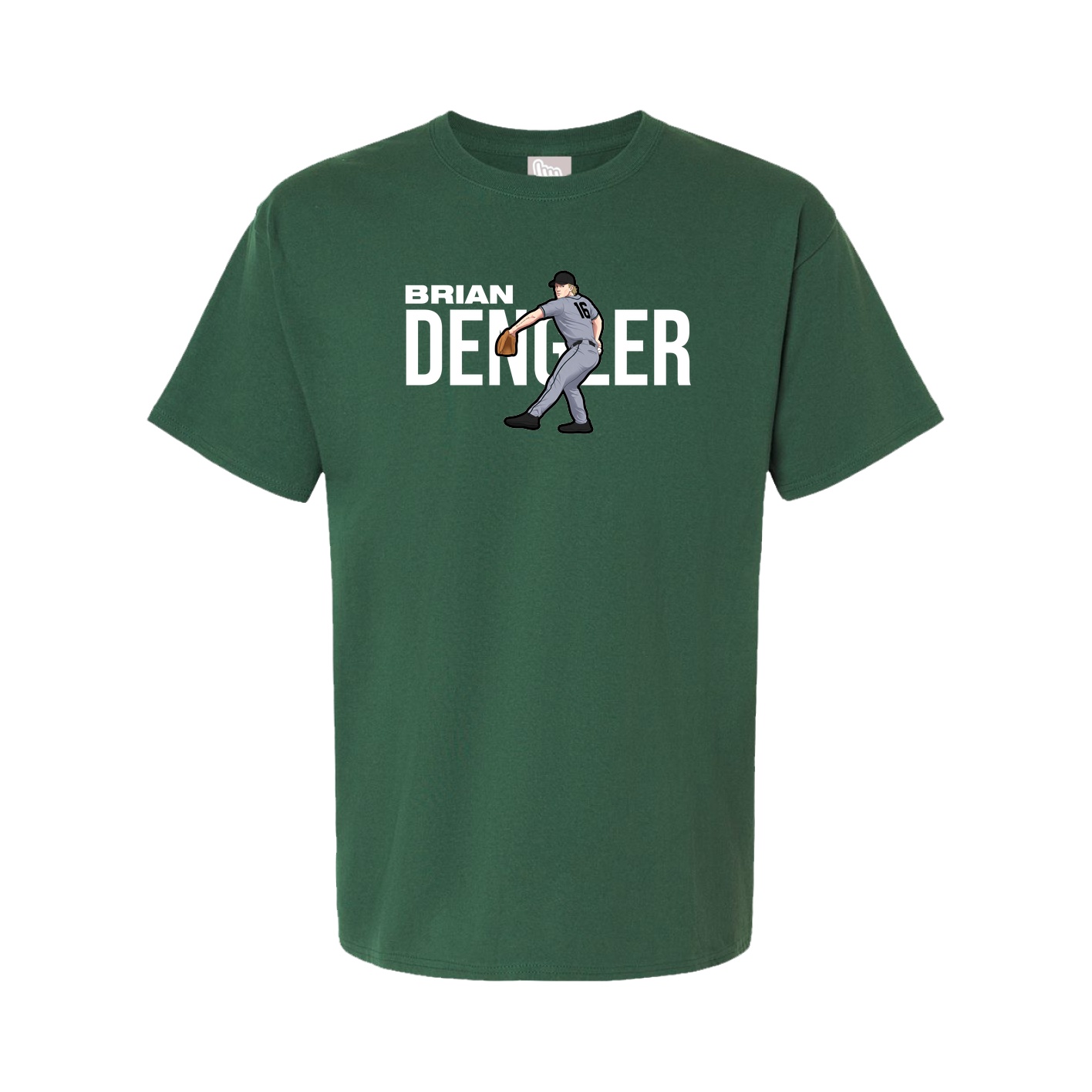 Youth Tee — Player Name in Green