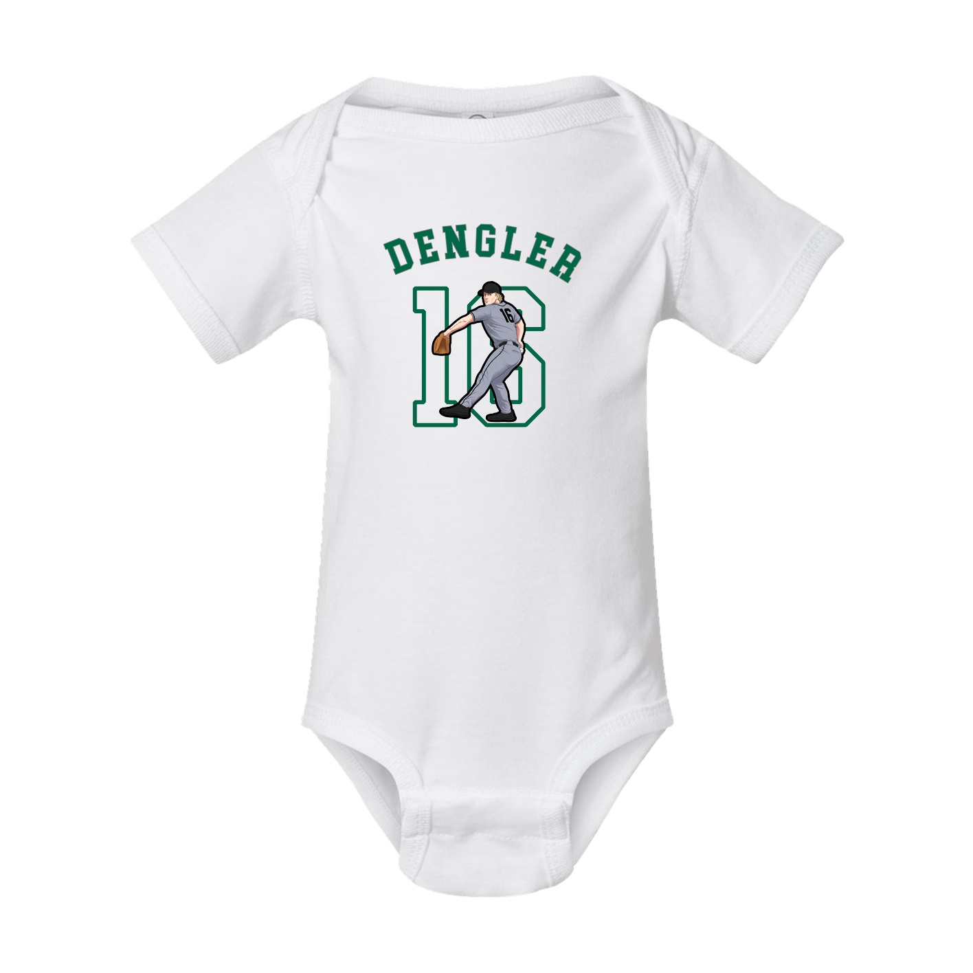 Baby Onesie — Shirsey Arch in White