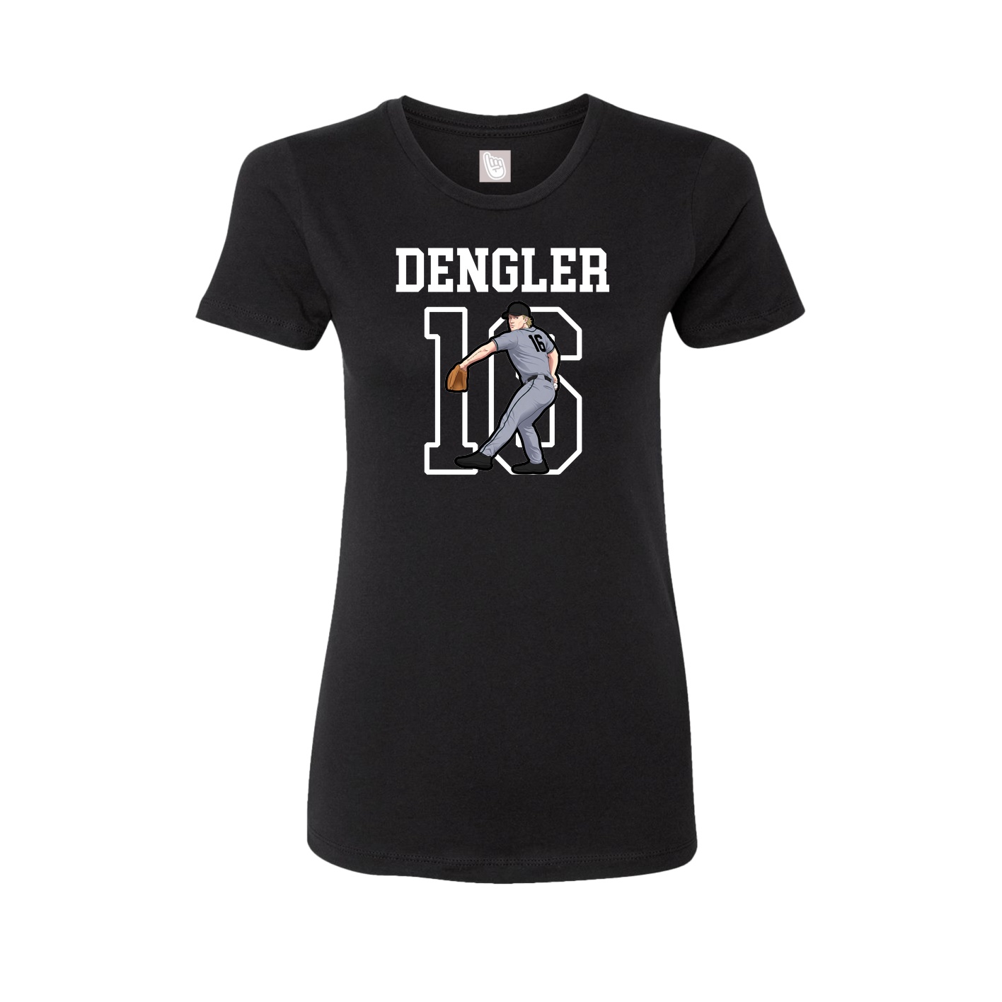 Fitted Women's Tee — Shirsey in Black