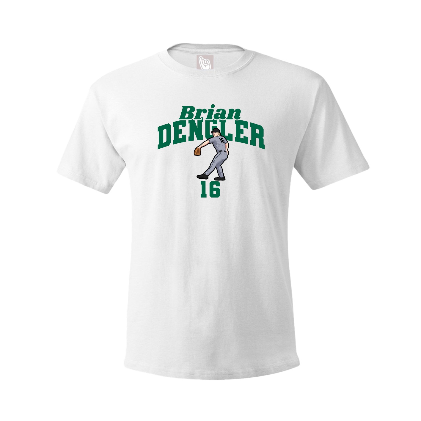 Youth Tee — Signature Arch in White