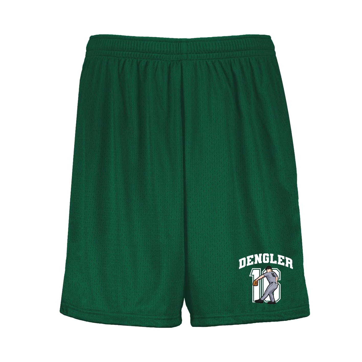 Shorts — Number in Green