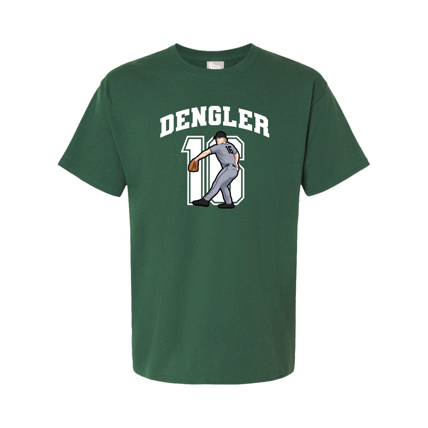 Tee — Number in Green