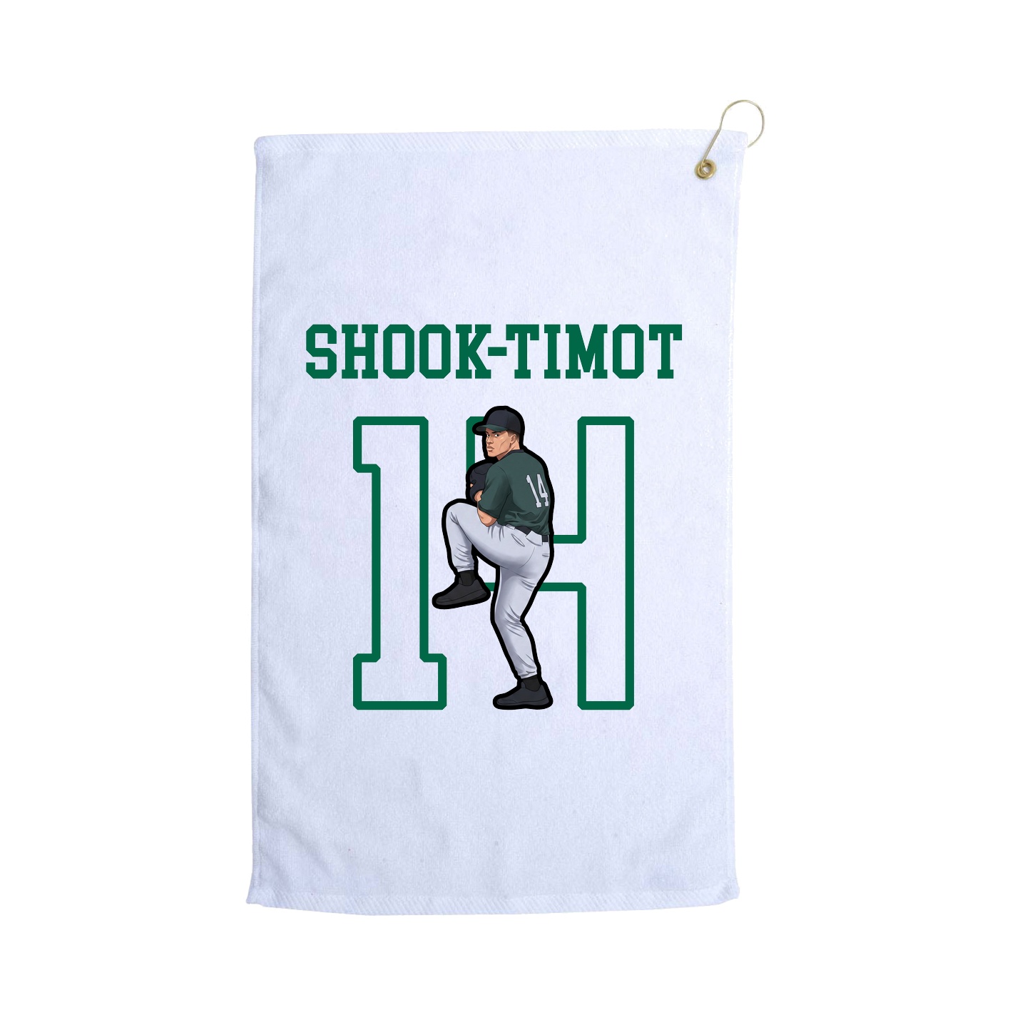 Golf Towel — Shirsey in White