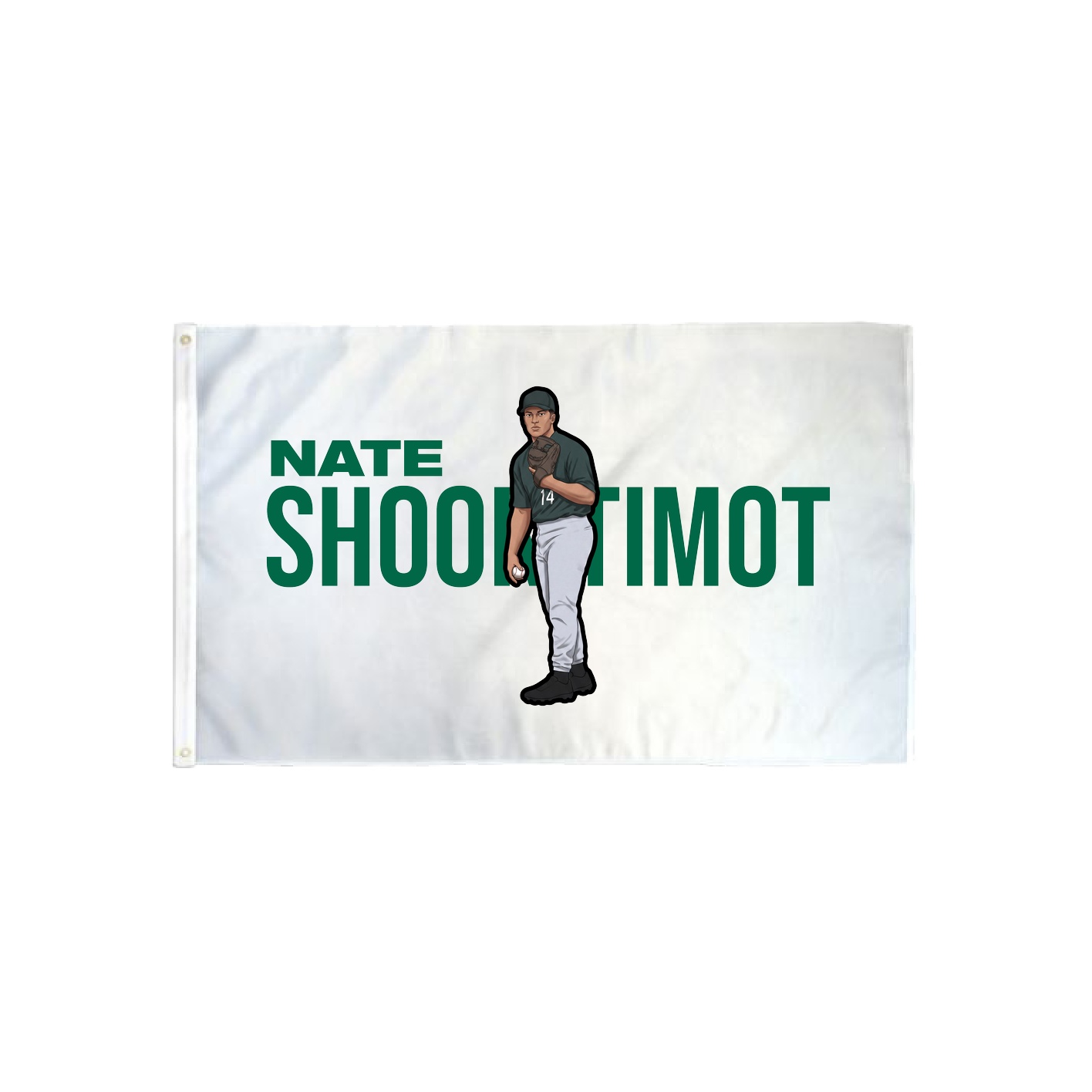 3x5 Flag — Player Name in Classic