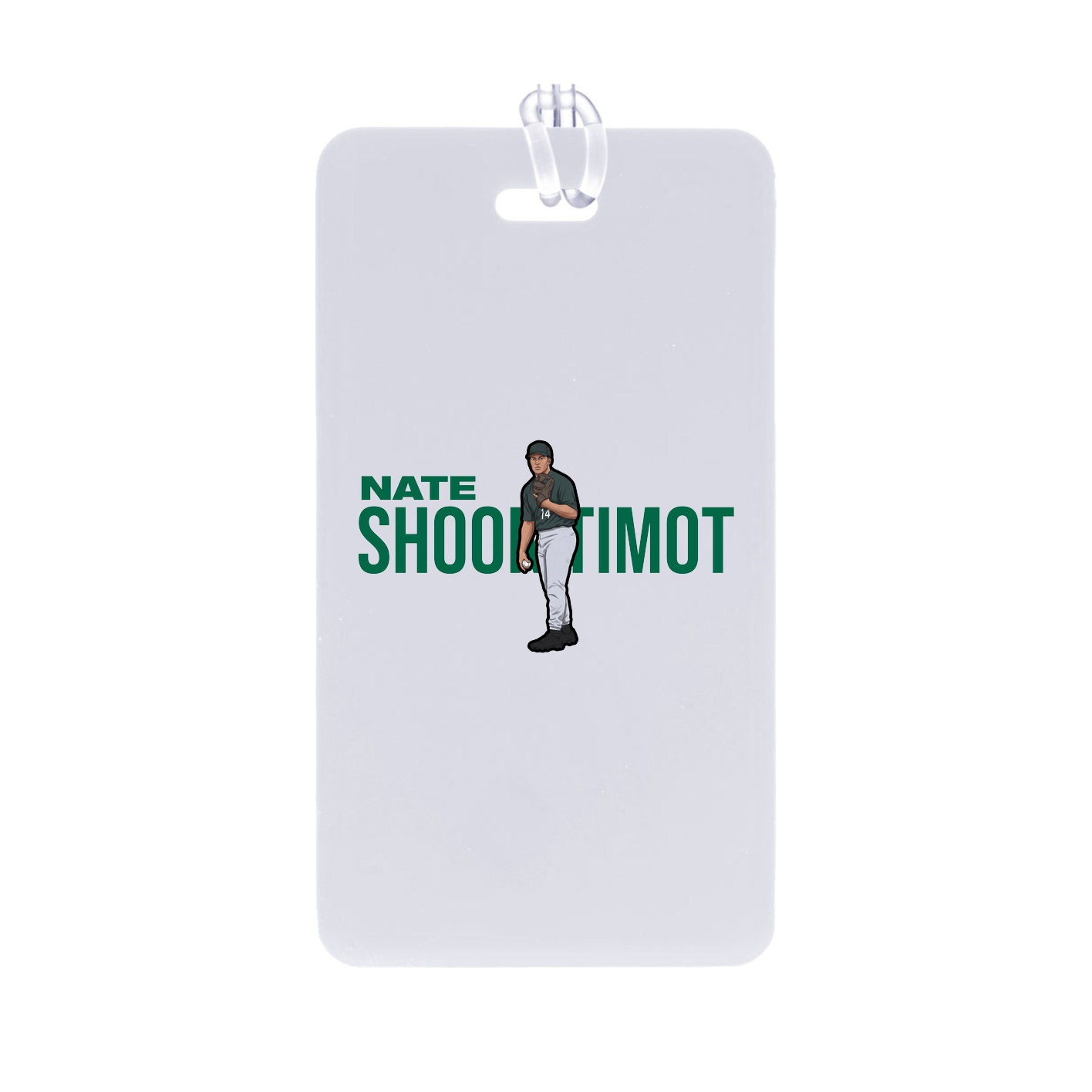 Bag Tag — Player Name in Classic