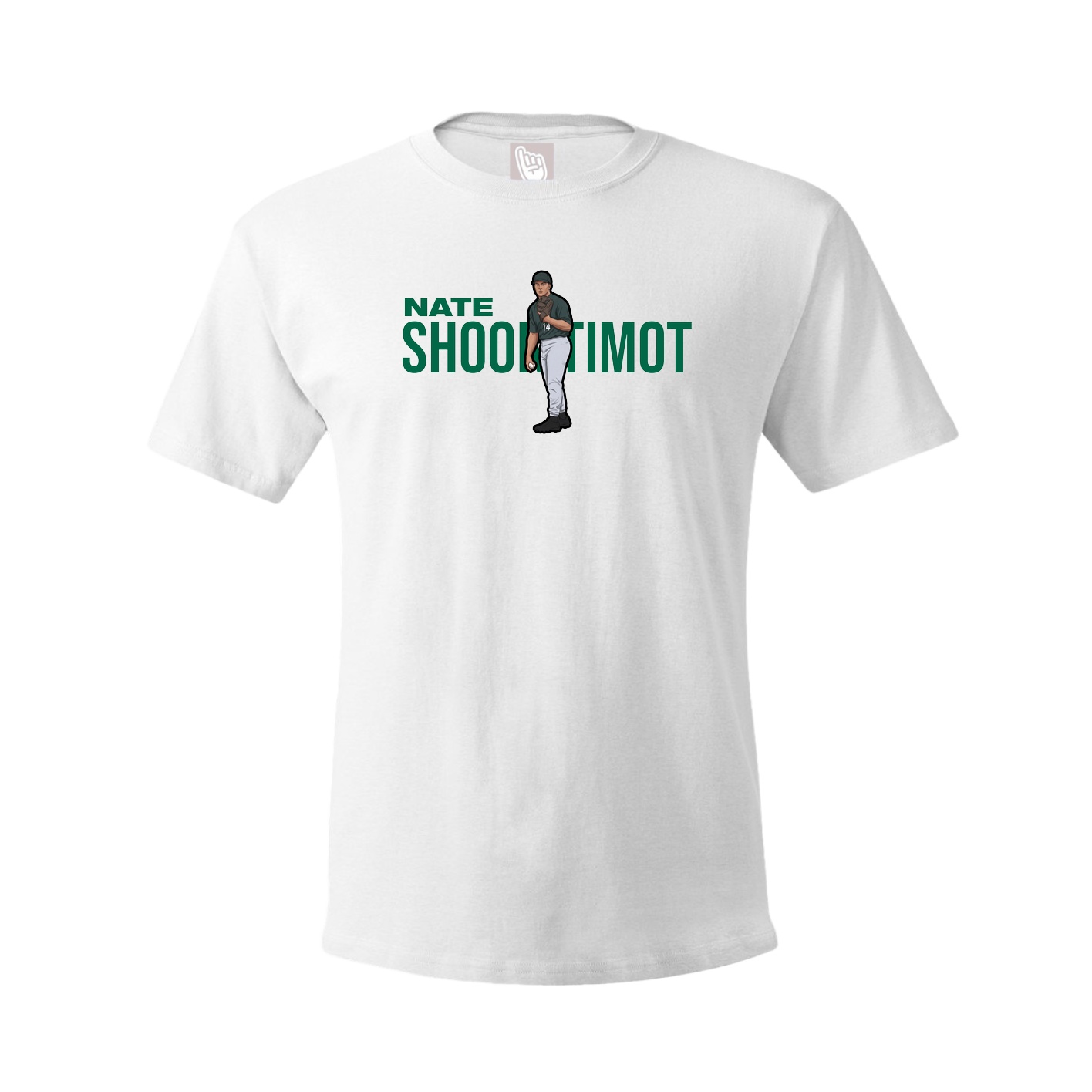 Youth Tee — Player Name in White