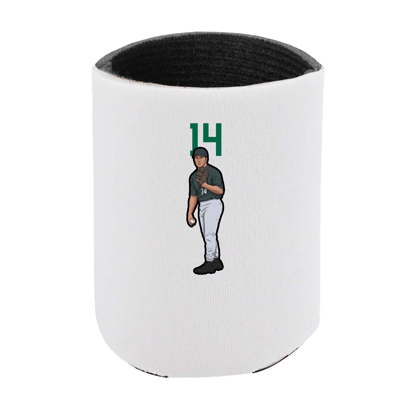 Can Holder — Number Top in White